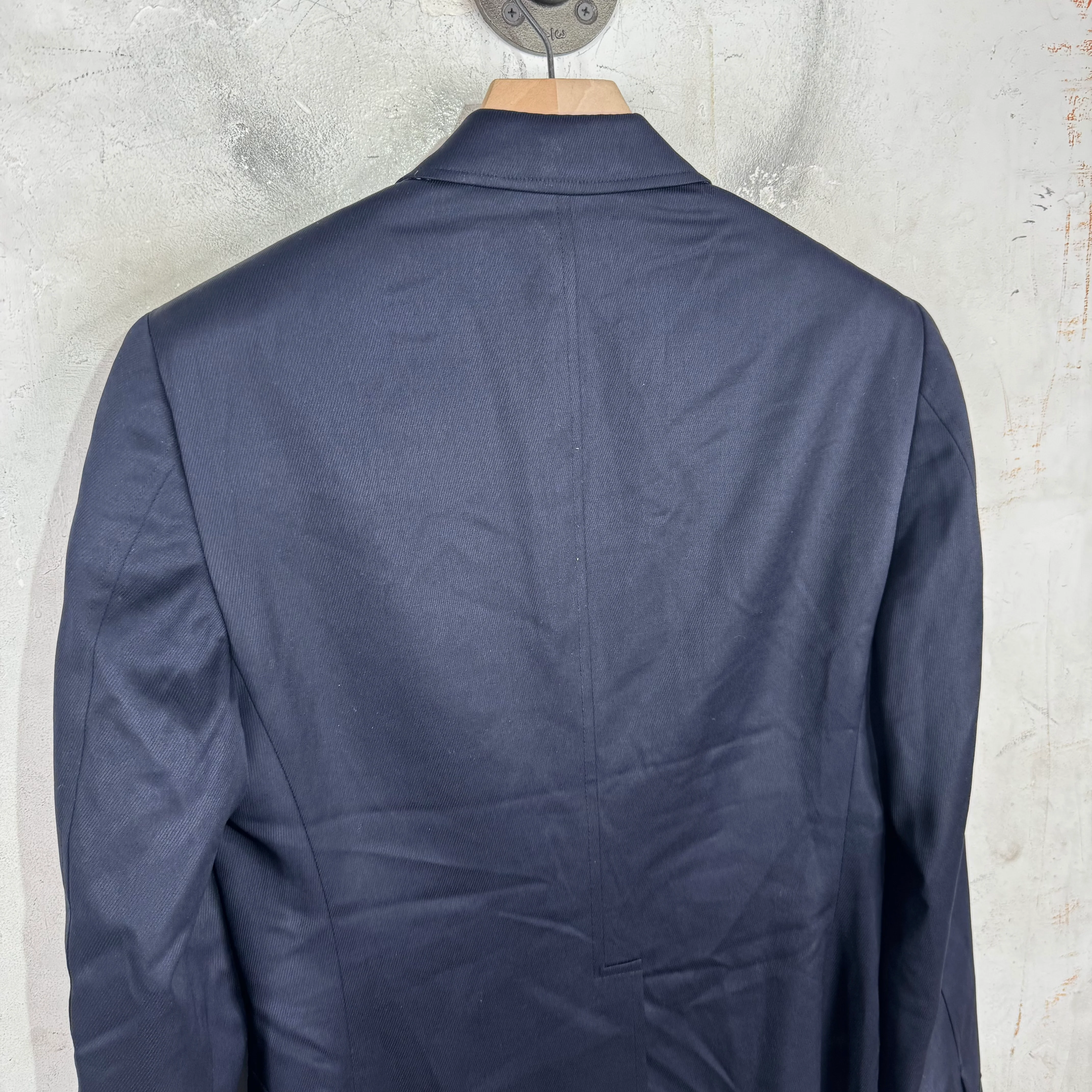 Thom Browne Navy 2 Button Blazer - Image 7