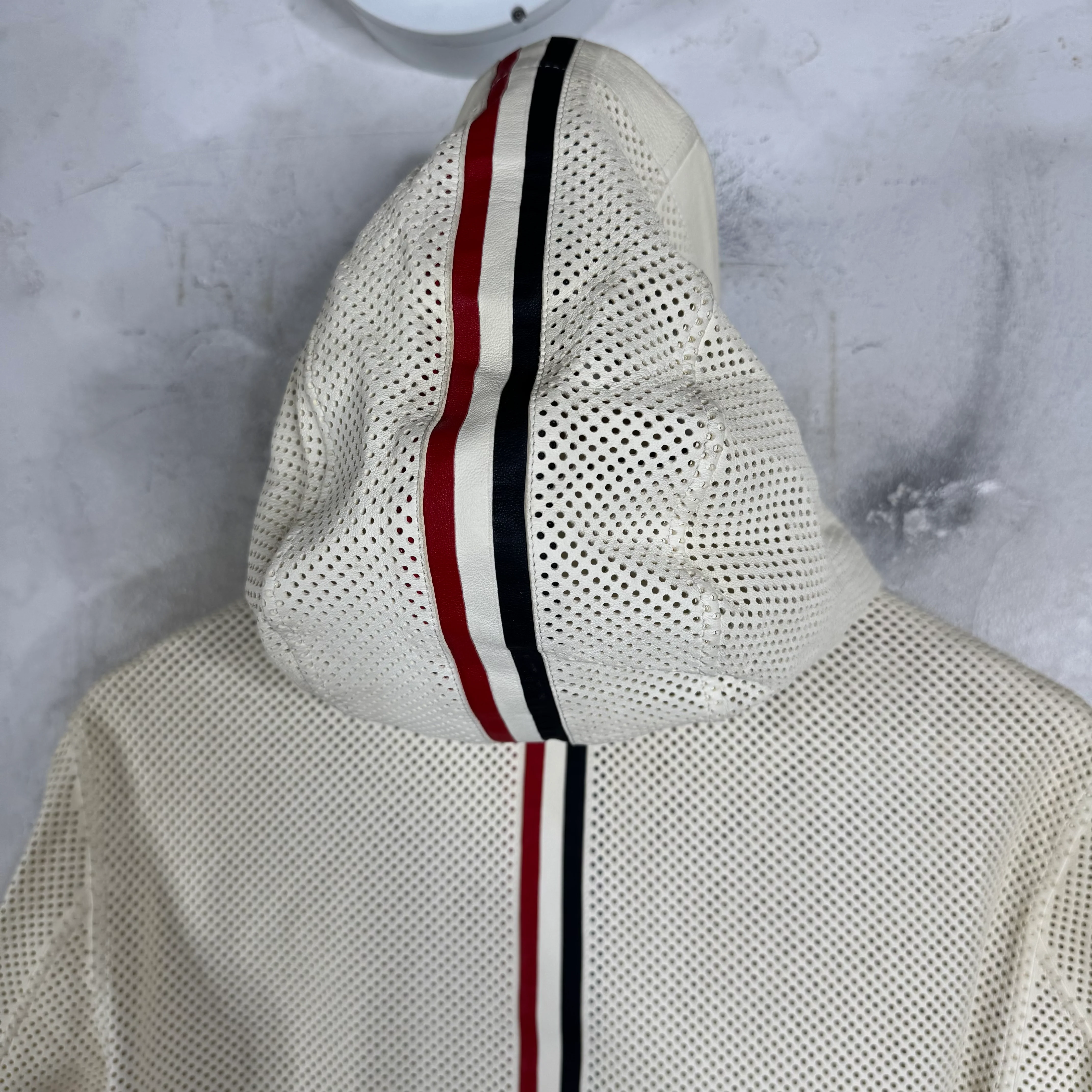 Thom Browne Perforated Leather Jacket - Image 3