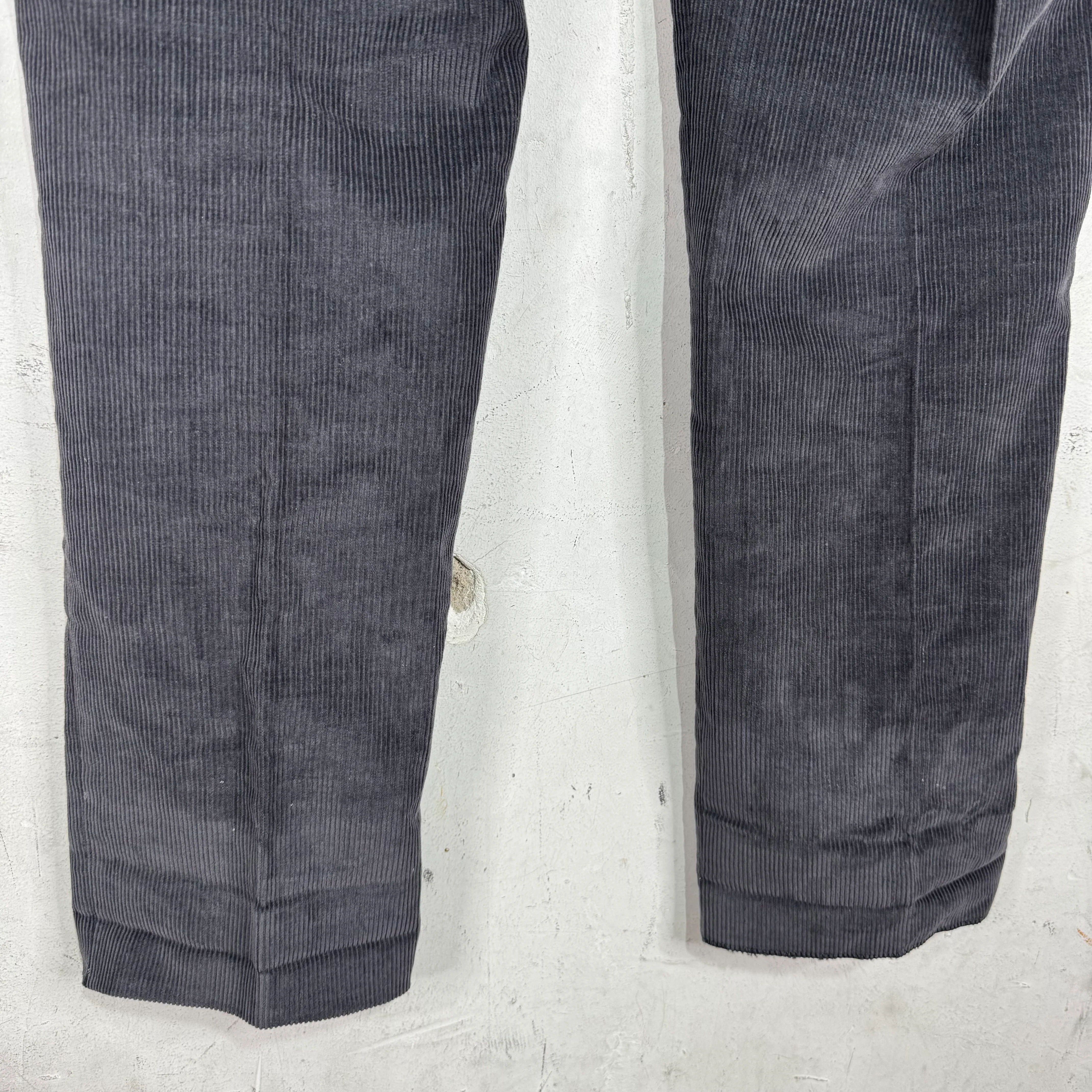 Thom Browne Dark Grey Corduroy Trousers - Image 10