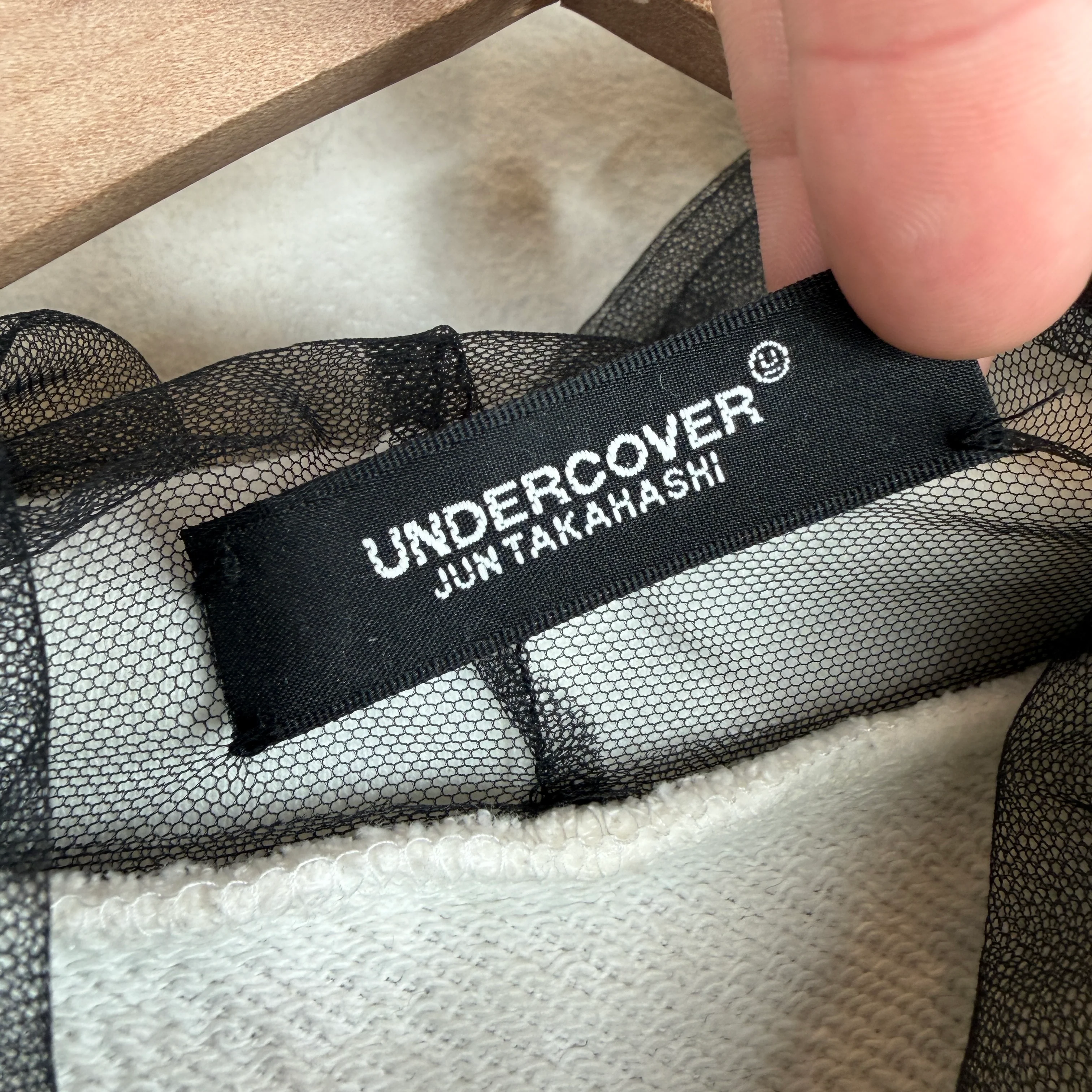 Undercover Mesh Layered Hoodie - Image 3