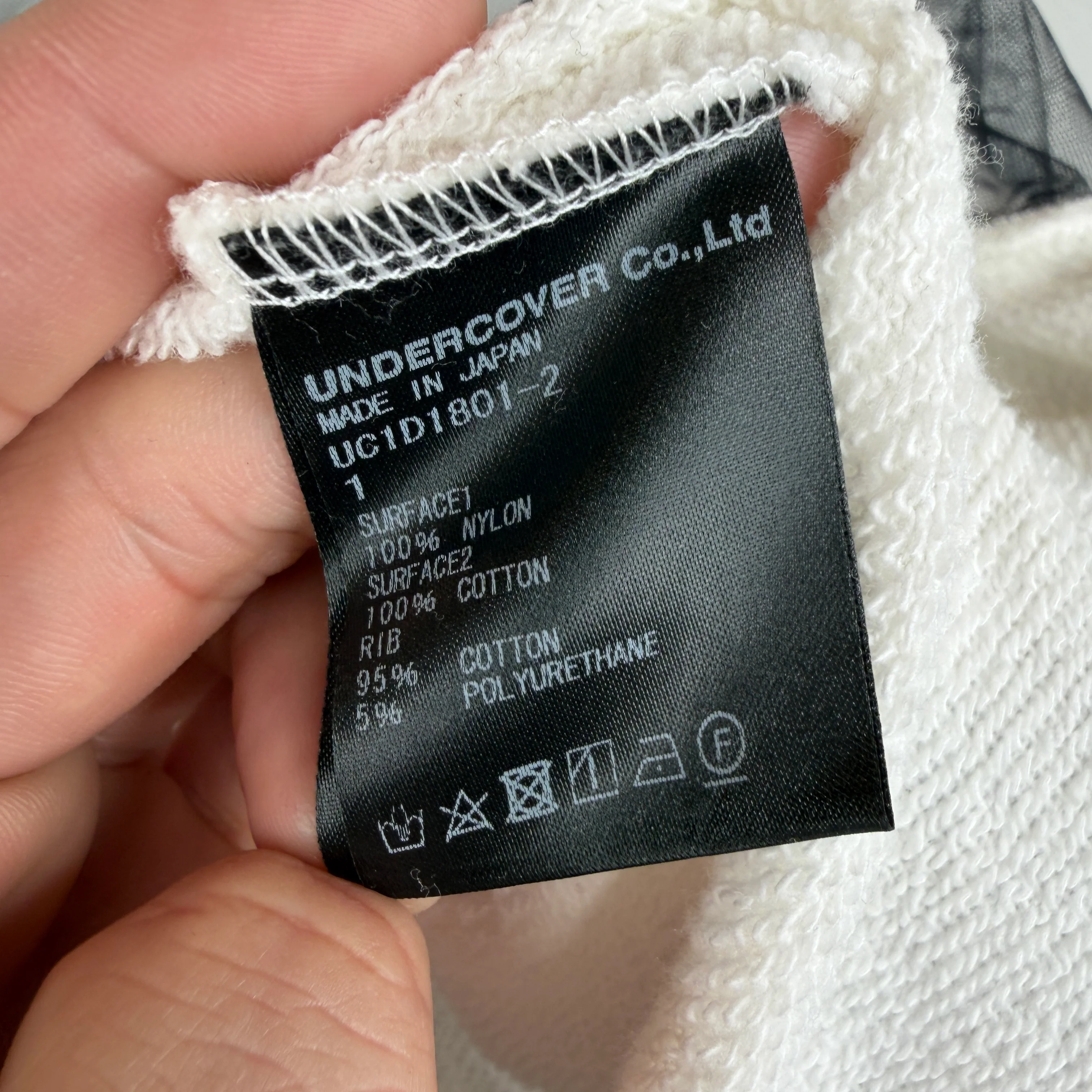 Undercover Mesh Layered Hoodie - Image 4