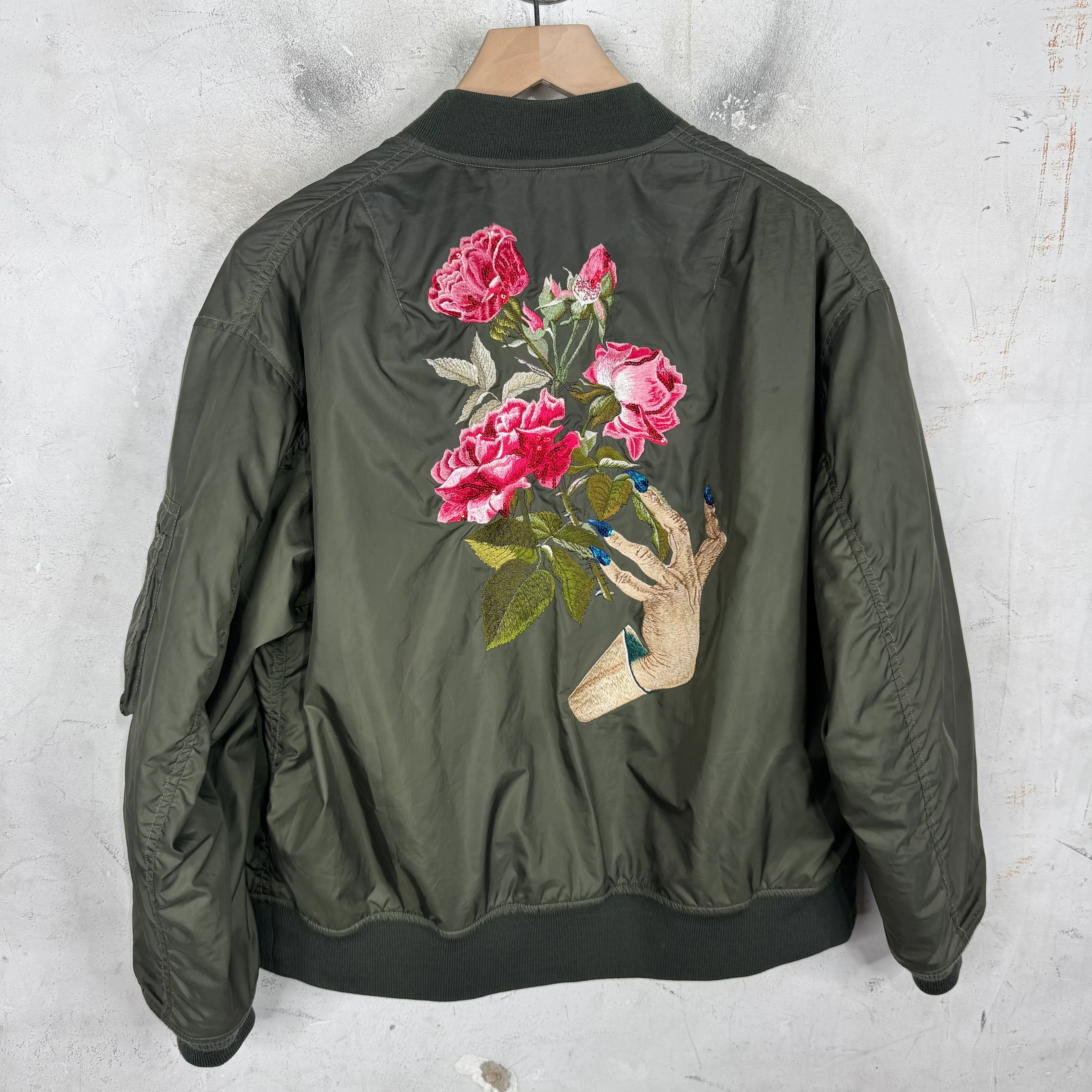 Undercover Sequined Embroidered Hand Bomber - Image 2