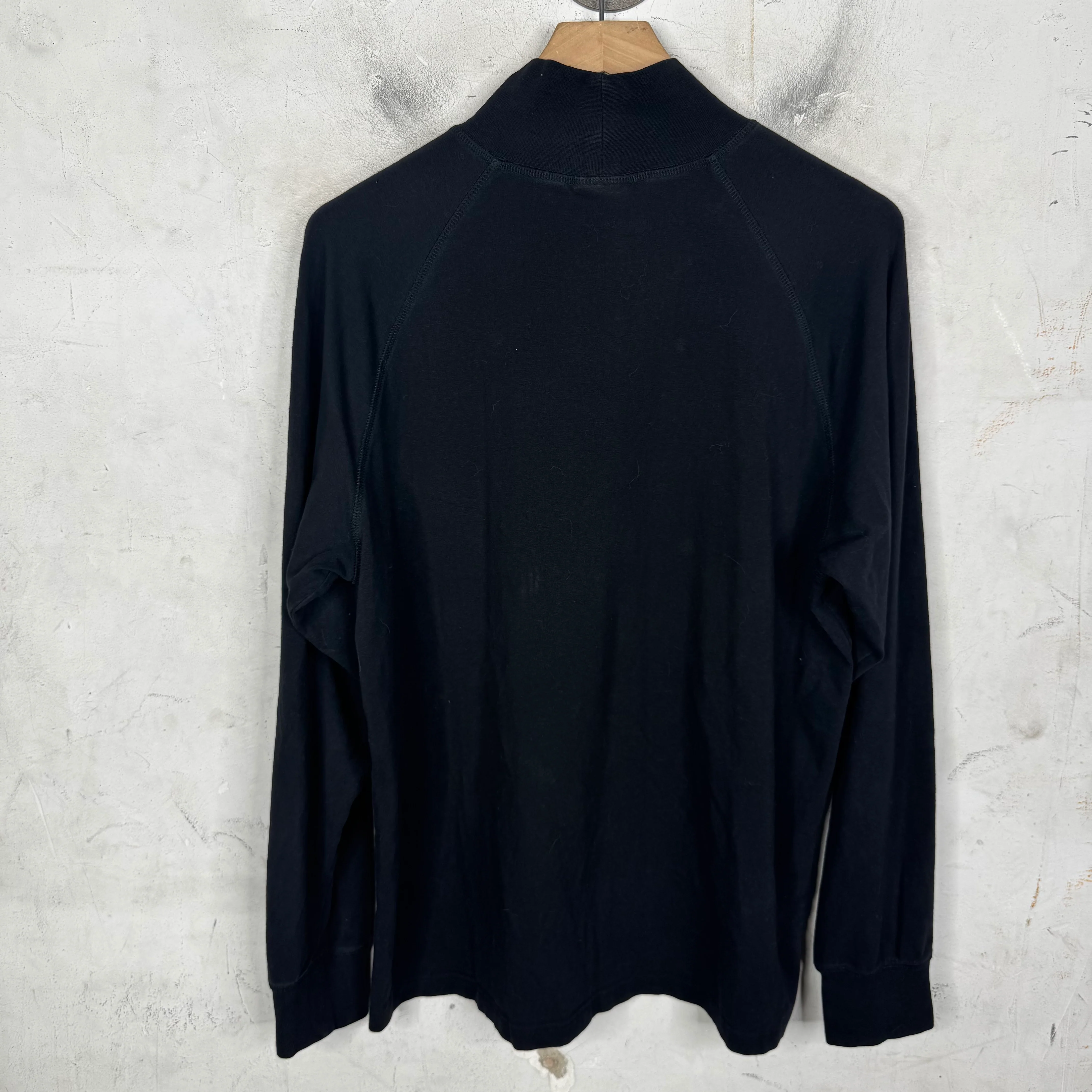 Vetememes Cut Here Mock-neck Shirt - Image 2