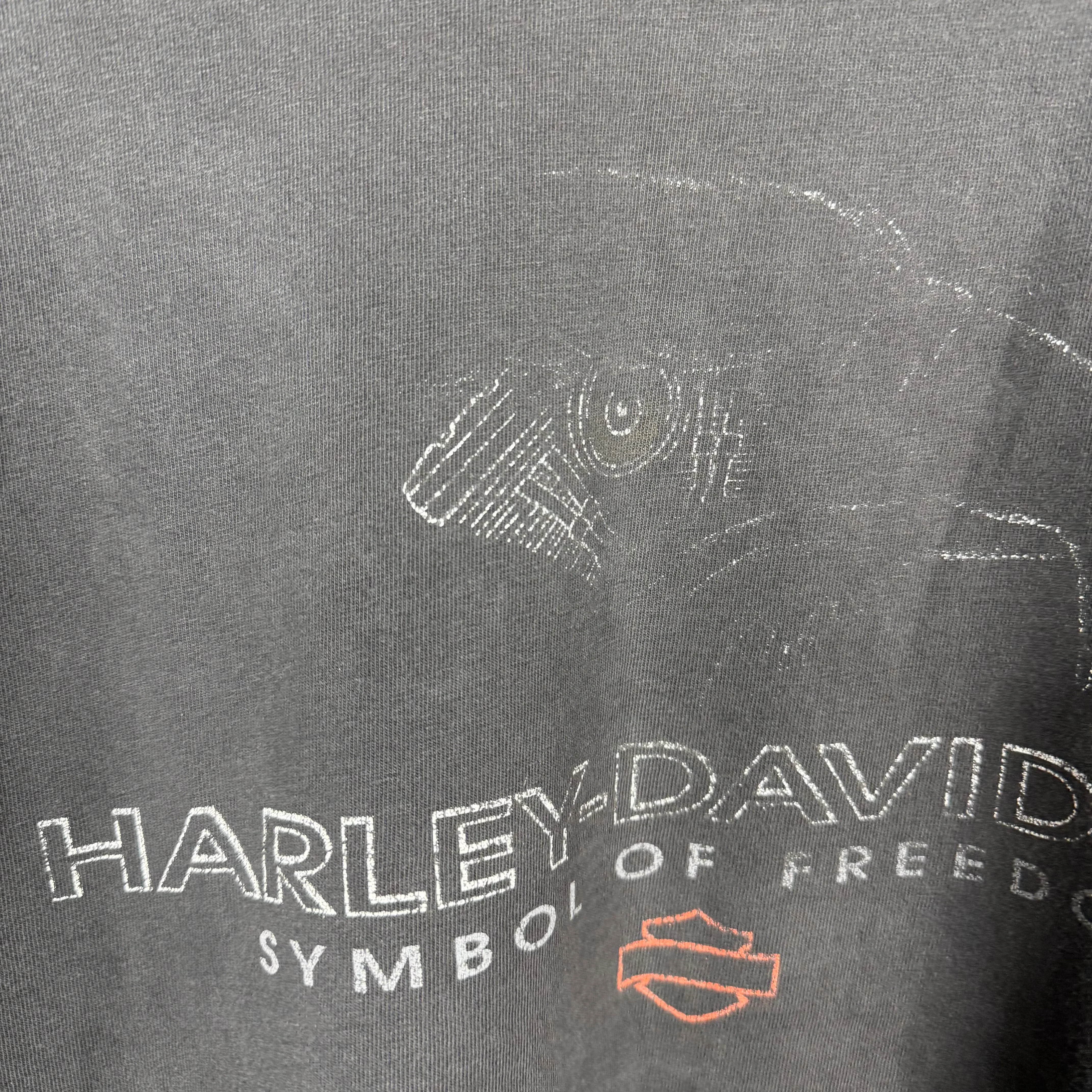 Vintage Harley Davidson Savannah Eagle T-Shirt - Image 5
