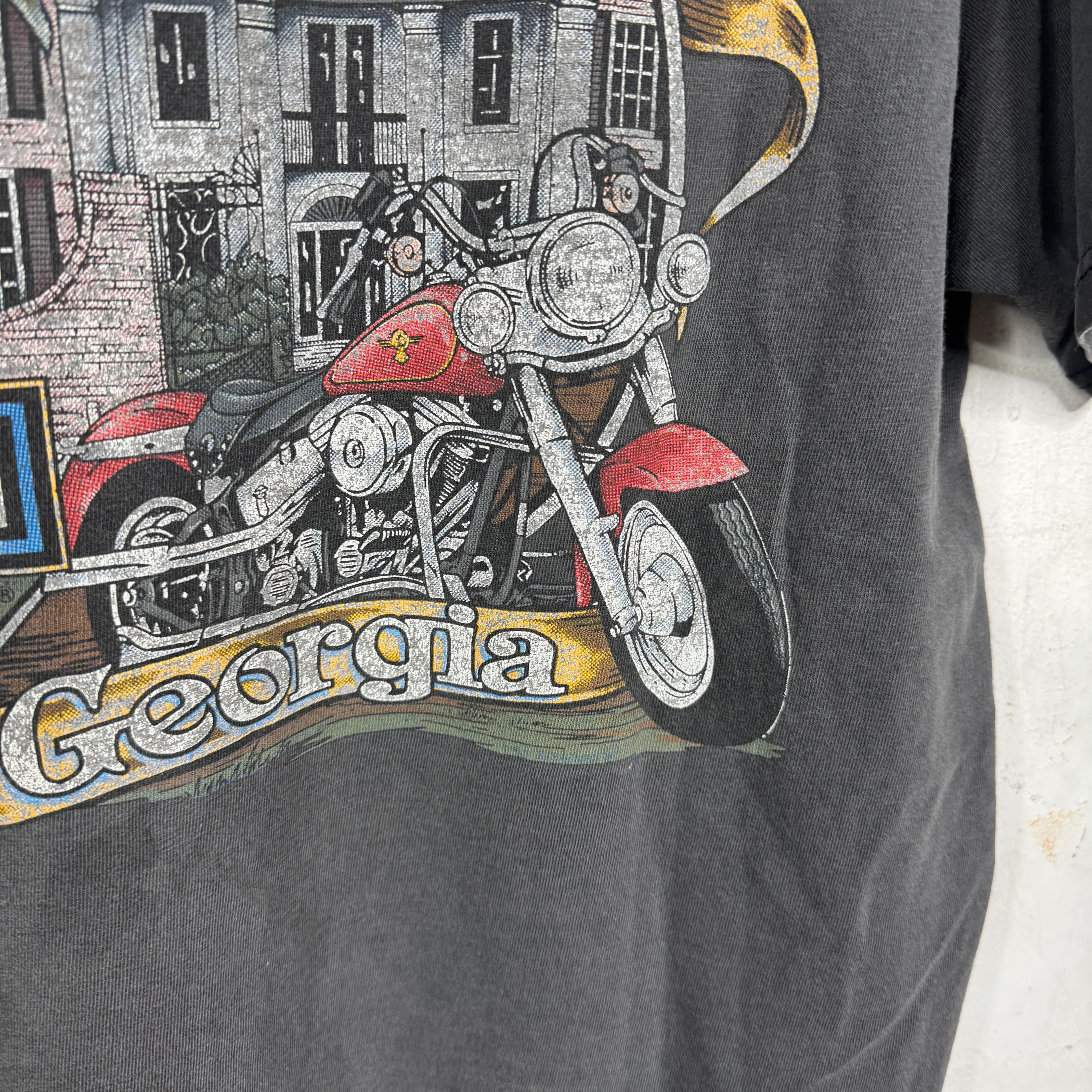 Vintage Harley Davidson Savannah Eagle T-Shirt - Image 8