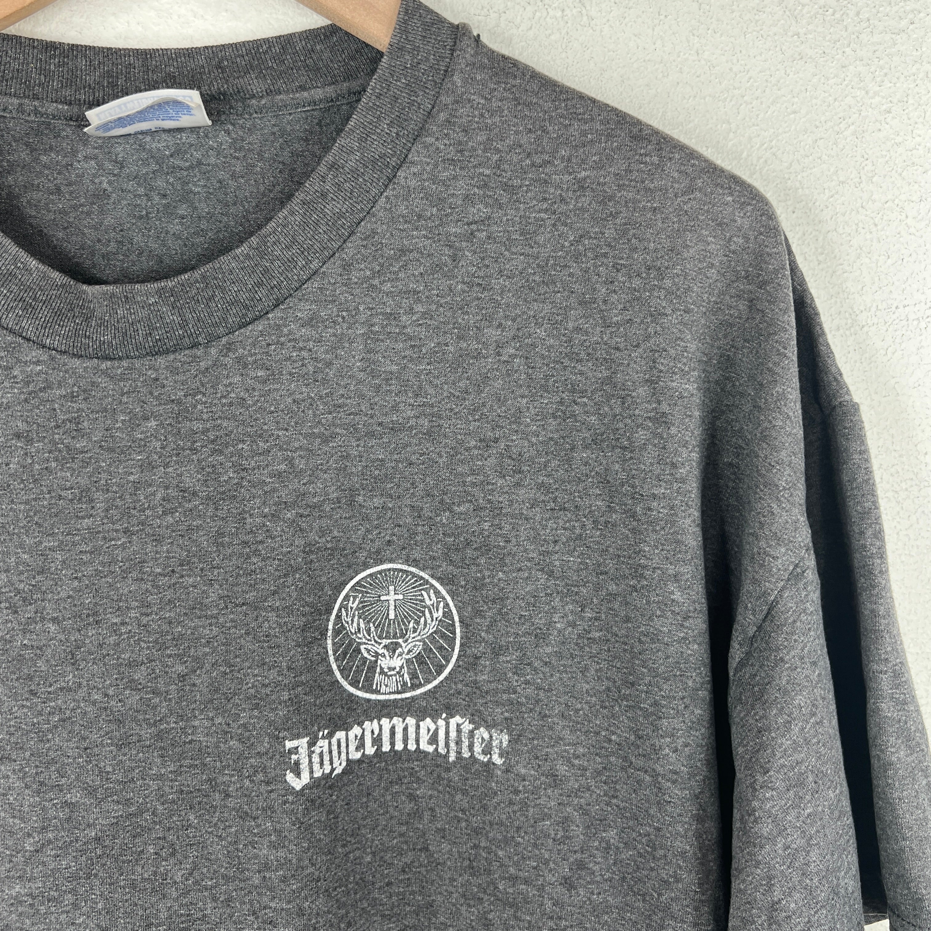 VIntage Jagermeister Pissed Biker T-Shirt - Image 4