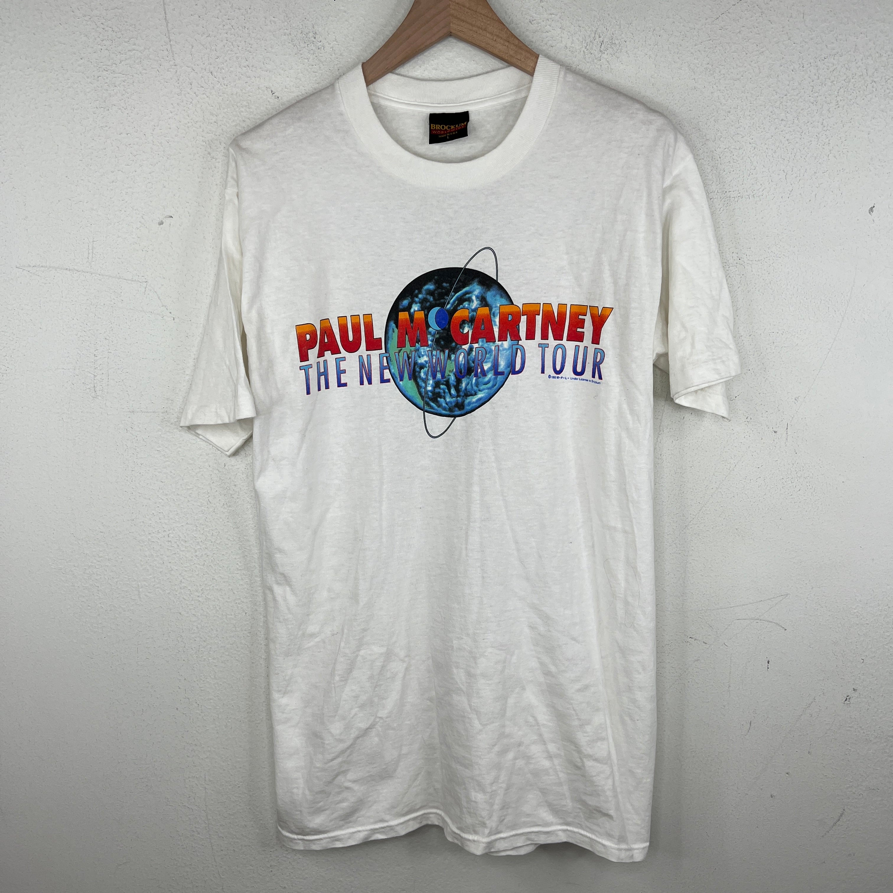 Vintage Paul McCartney New World Tour T-Shirt