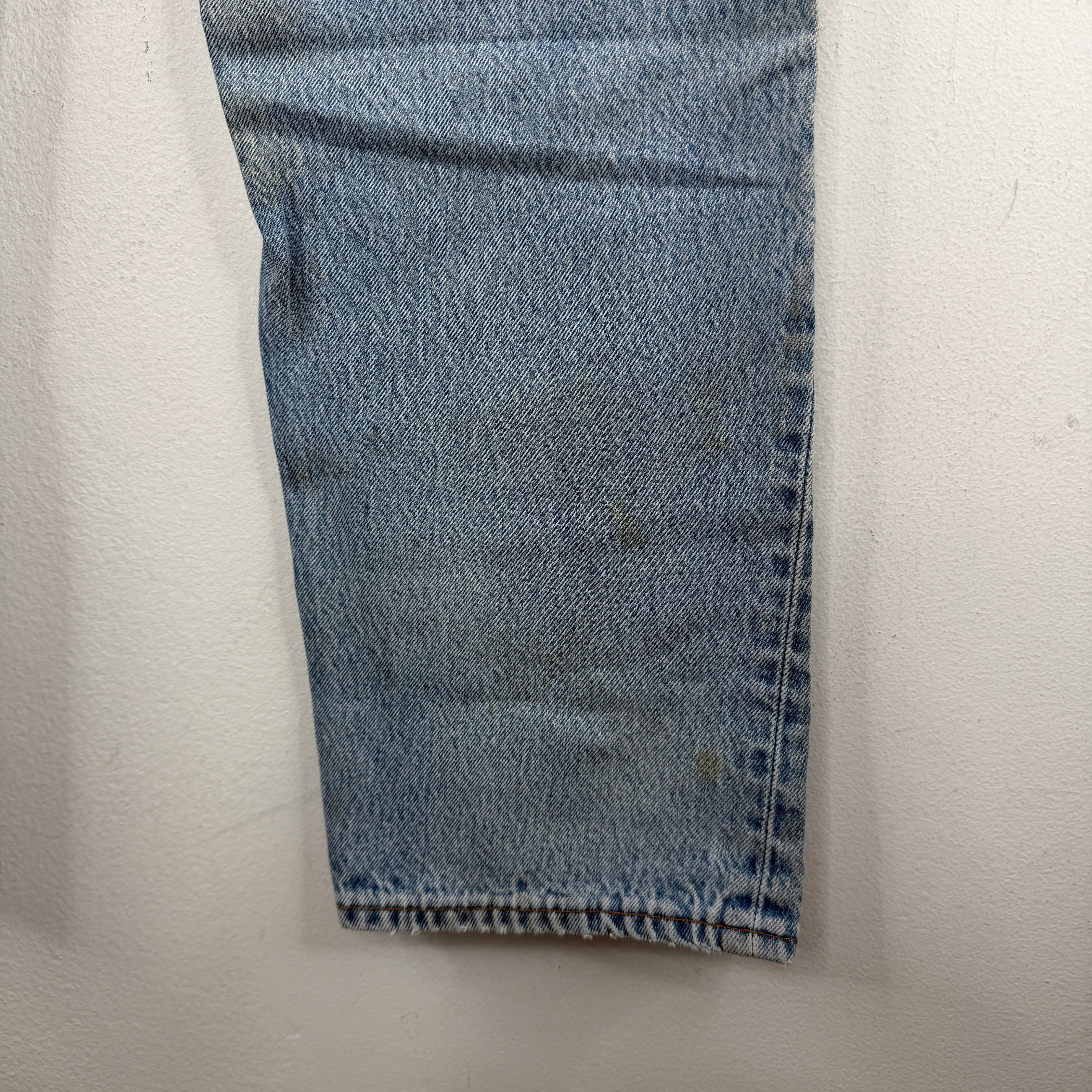 Vintage Repaired Levi's 501 Denim Jeans - Image 13