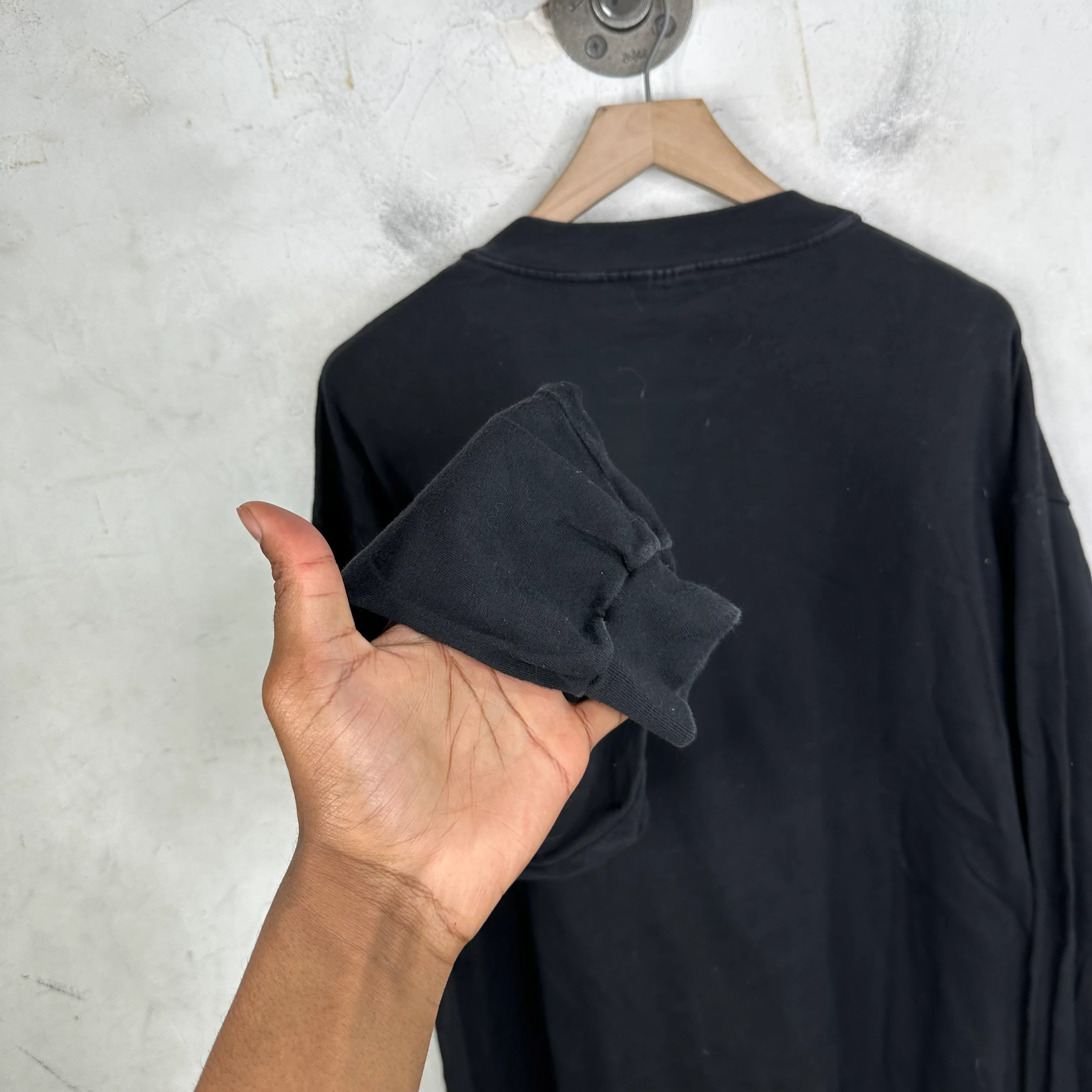 Vintage Silk L/S T-Shirt - Image 4