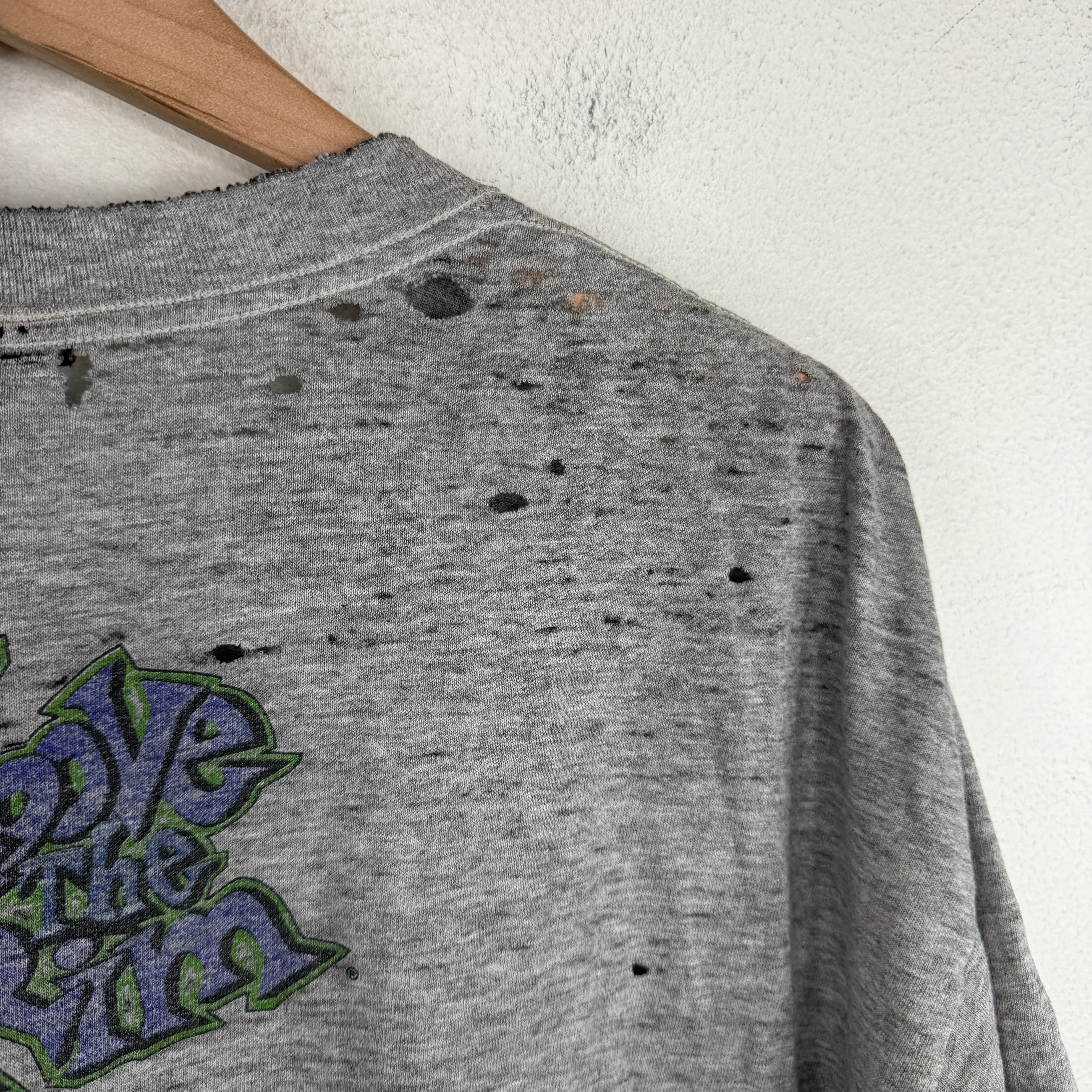 Vintage Smoked Grey Above The Rim T-Shirt - Image 11
