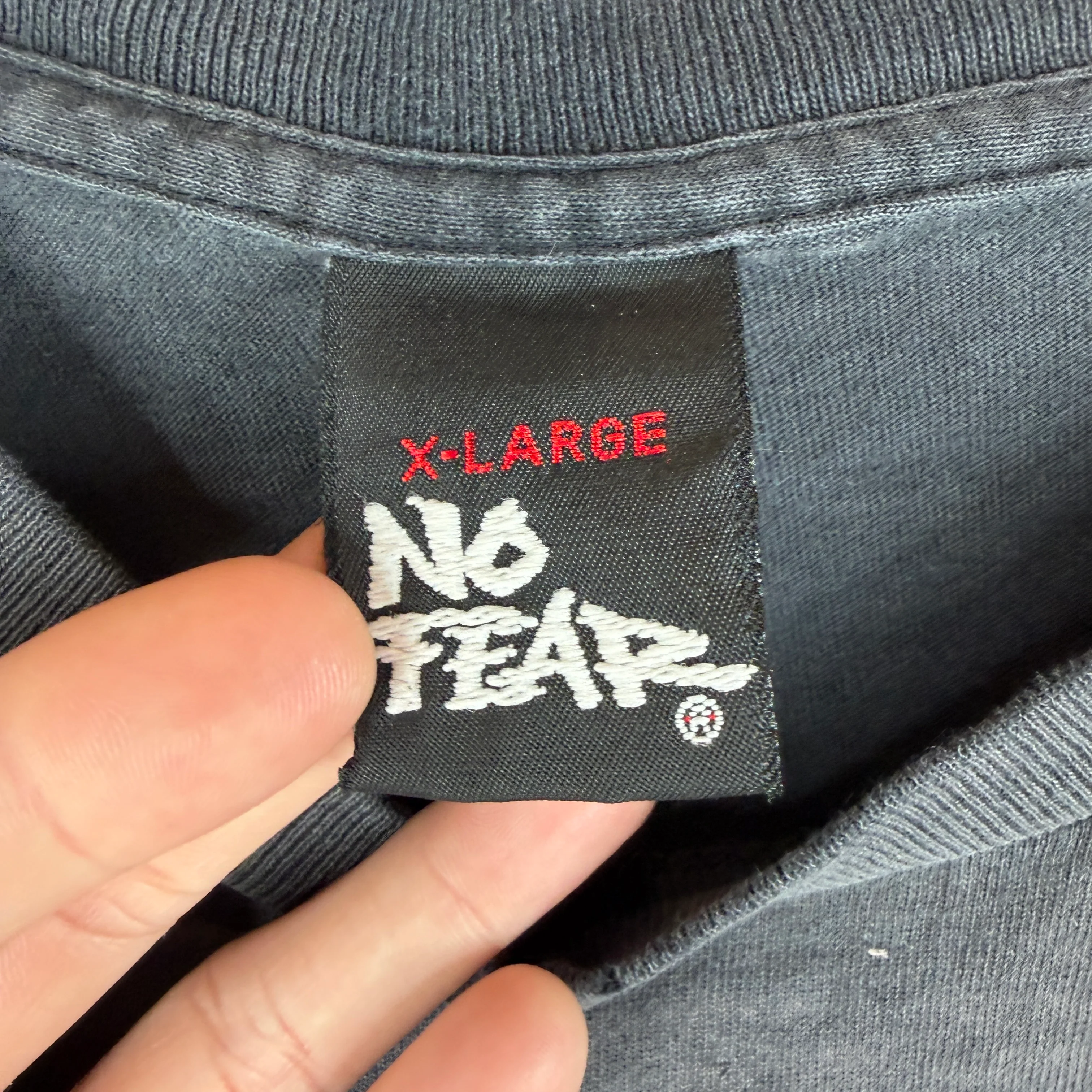 Vintage Smoked No Fear T-Shirt - Image 2
