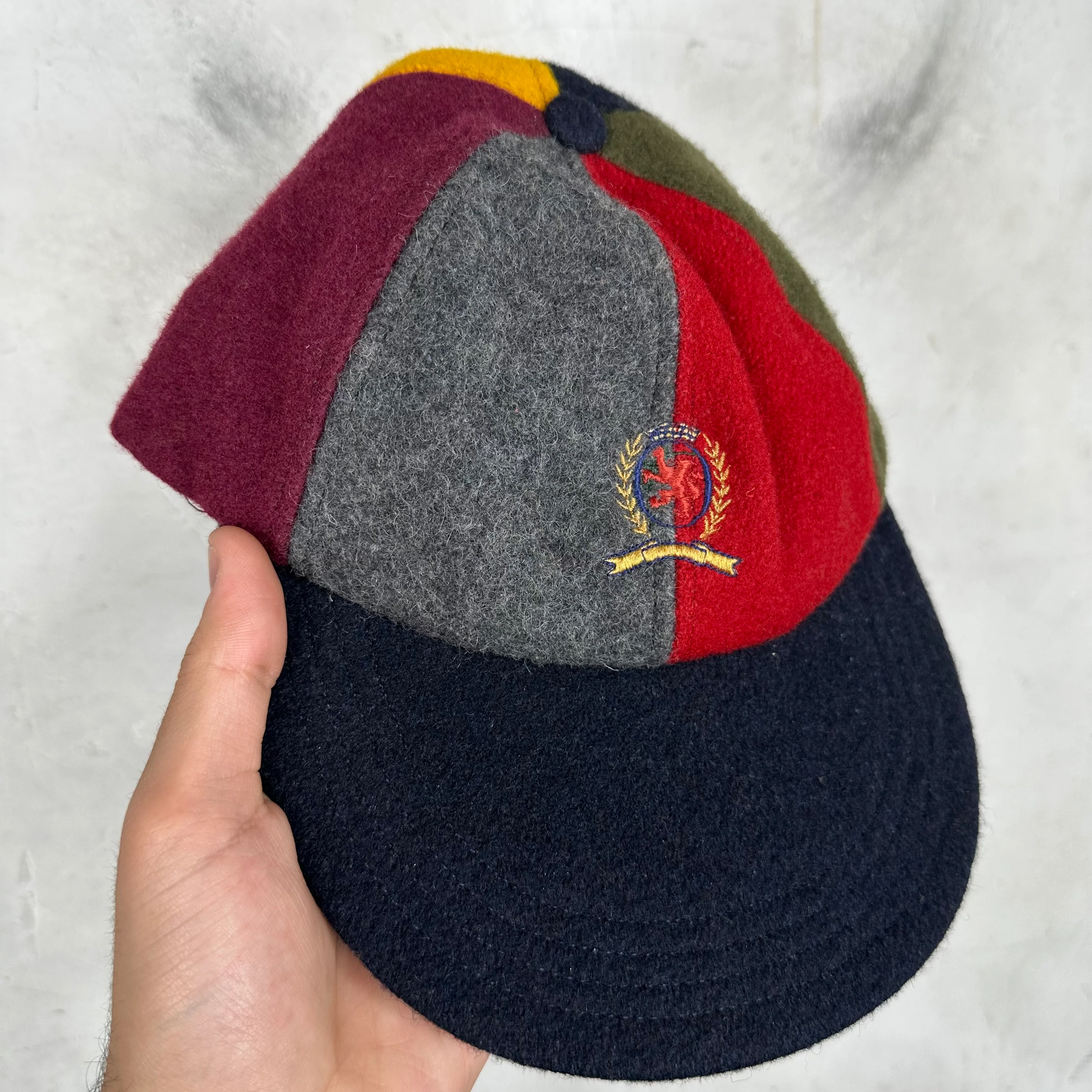 Vintage Tommy Hilfiger Wool Paneled Hat