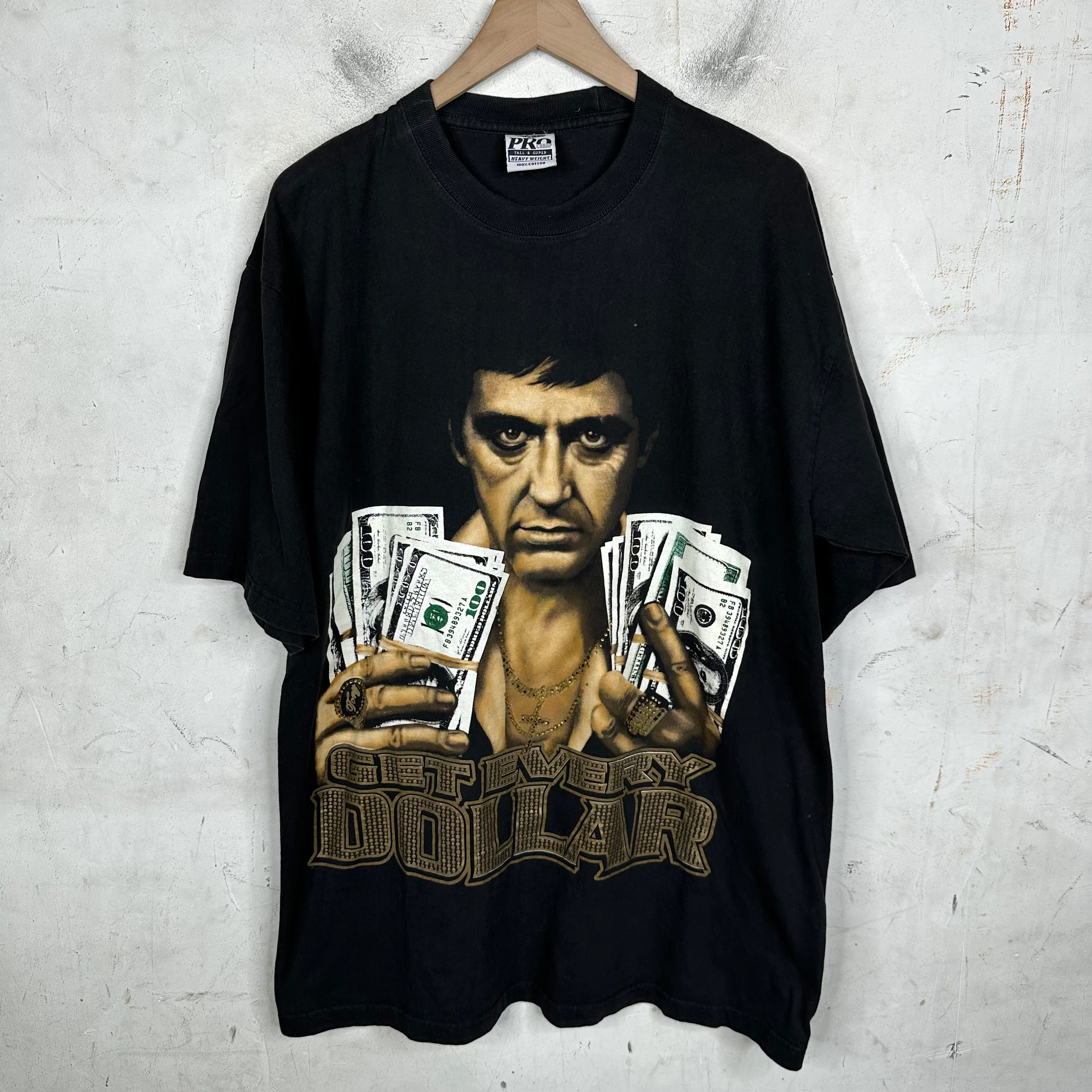 Vintage Tony Montana Money T-Shirt
