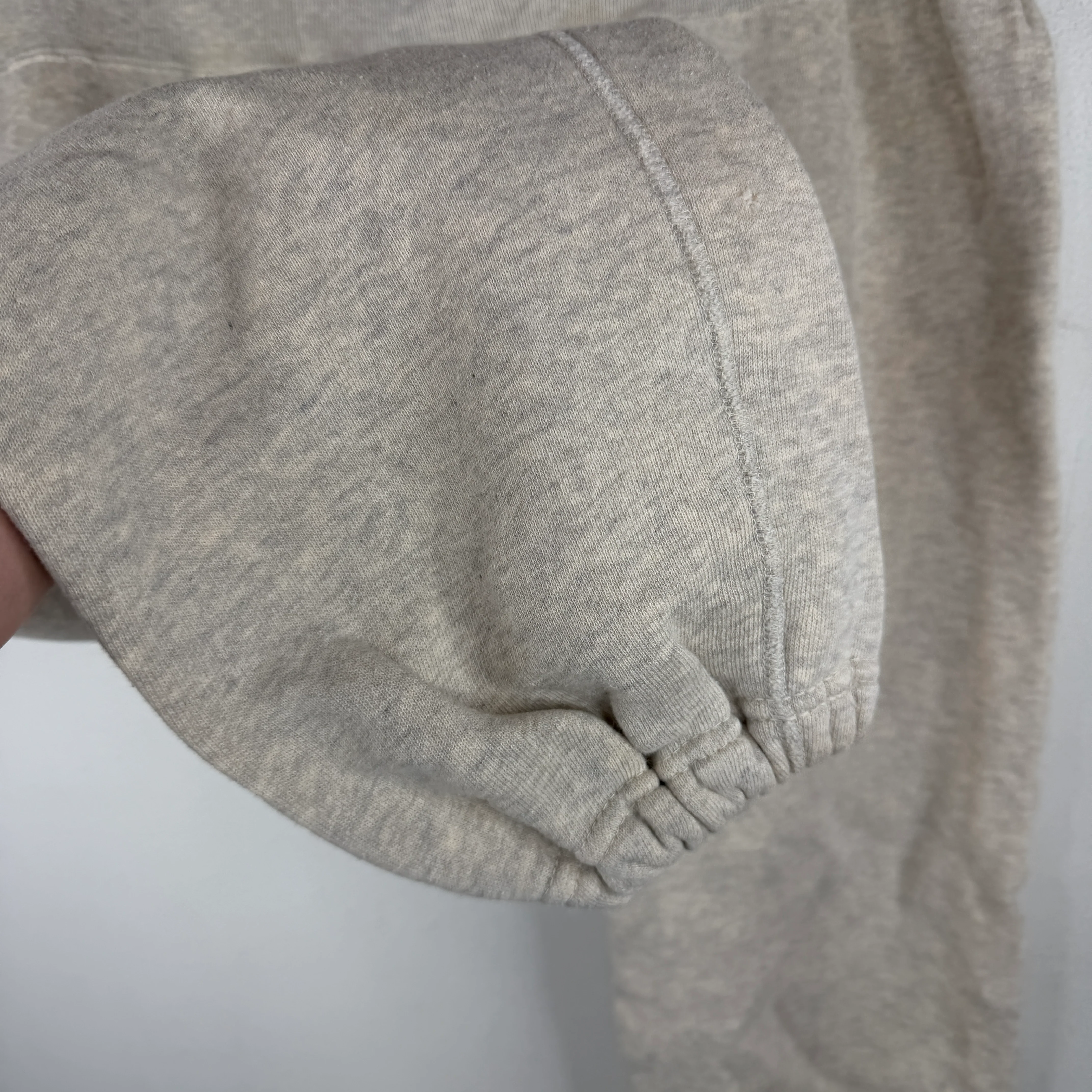 Vintage Unbranded Heather Gray Capri Sweatpants - Image 4