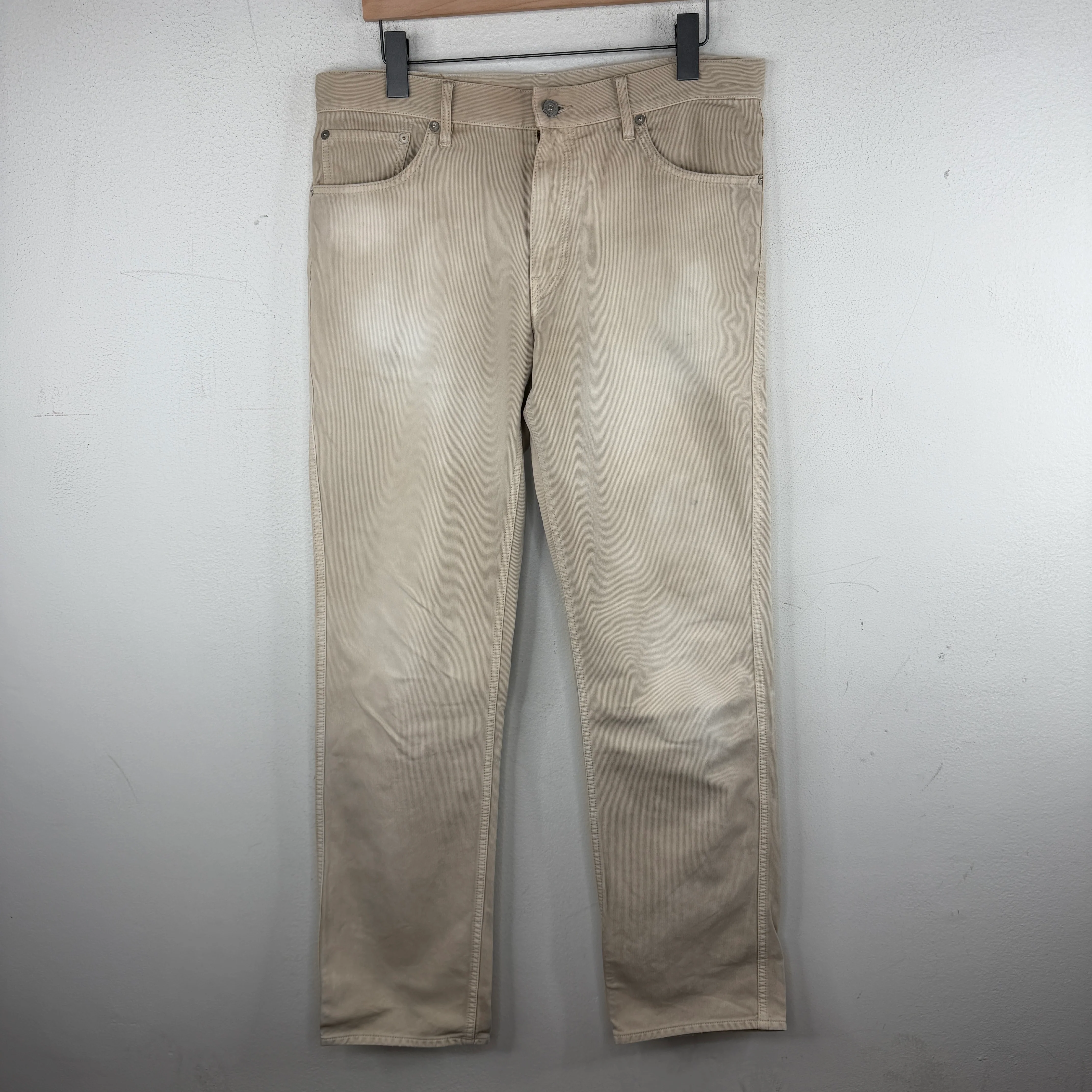 Visvim Beige Corduroy Pants