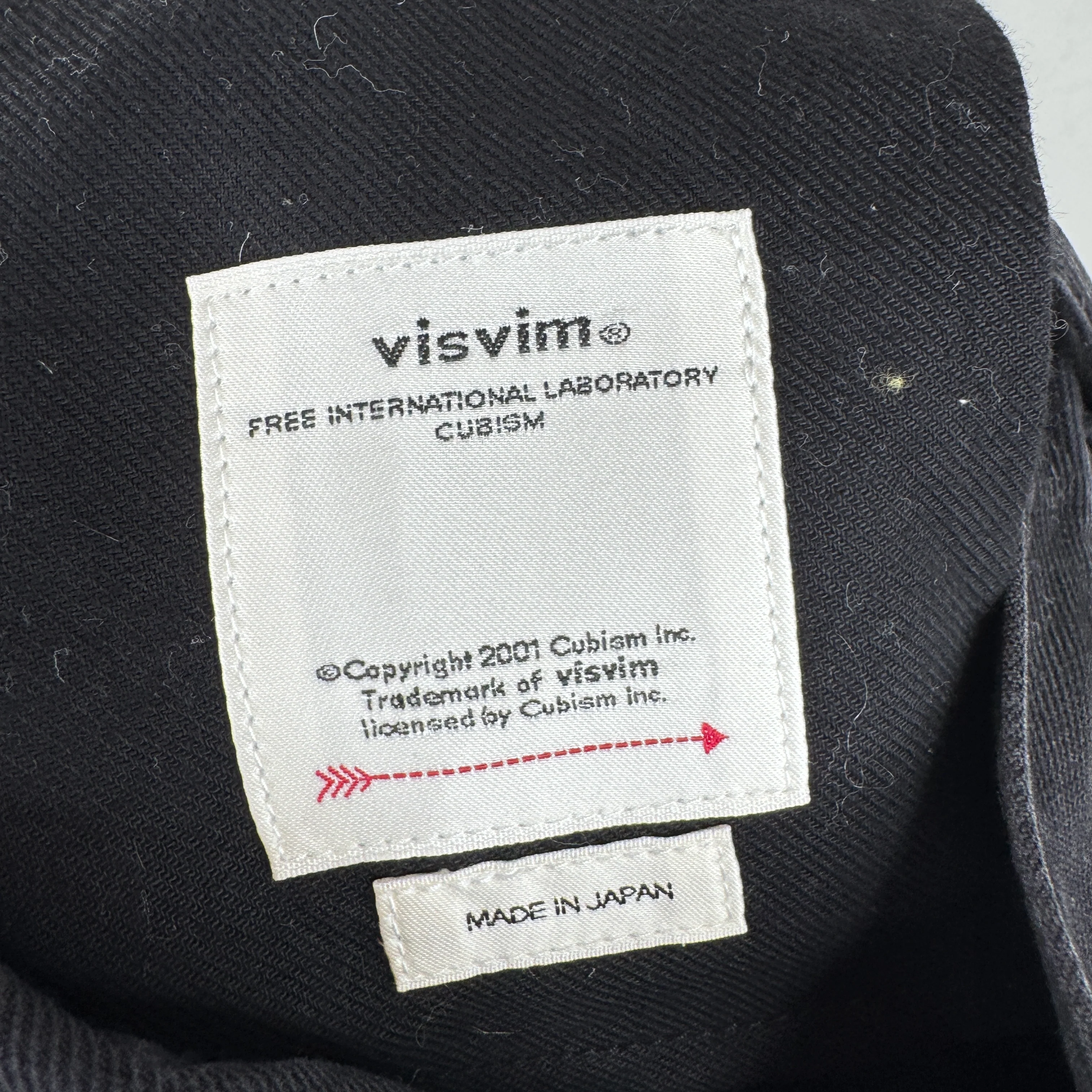 Visvim Black Fluxus Corduroy Pants - Image 3