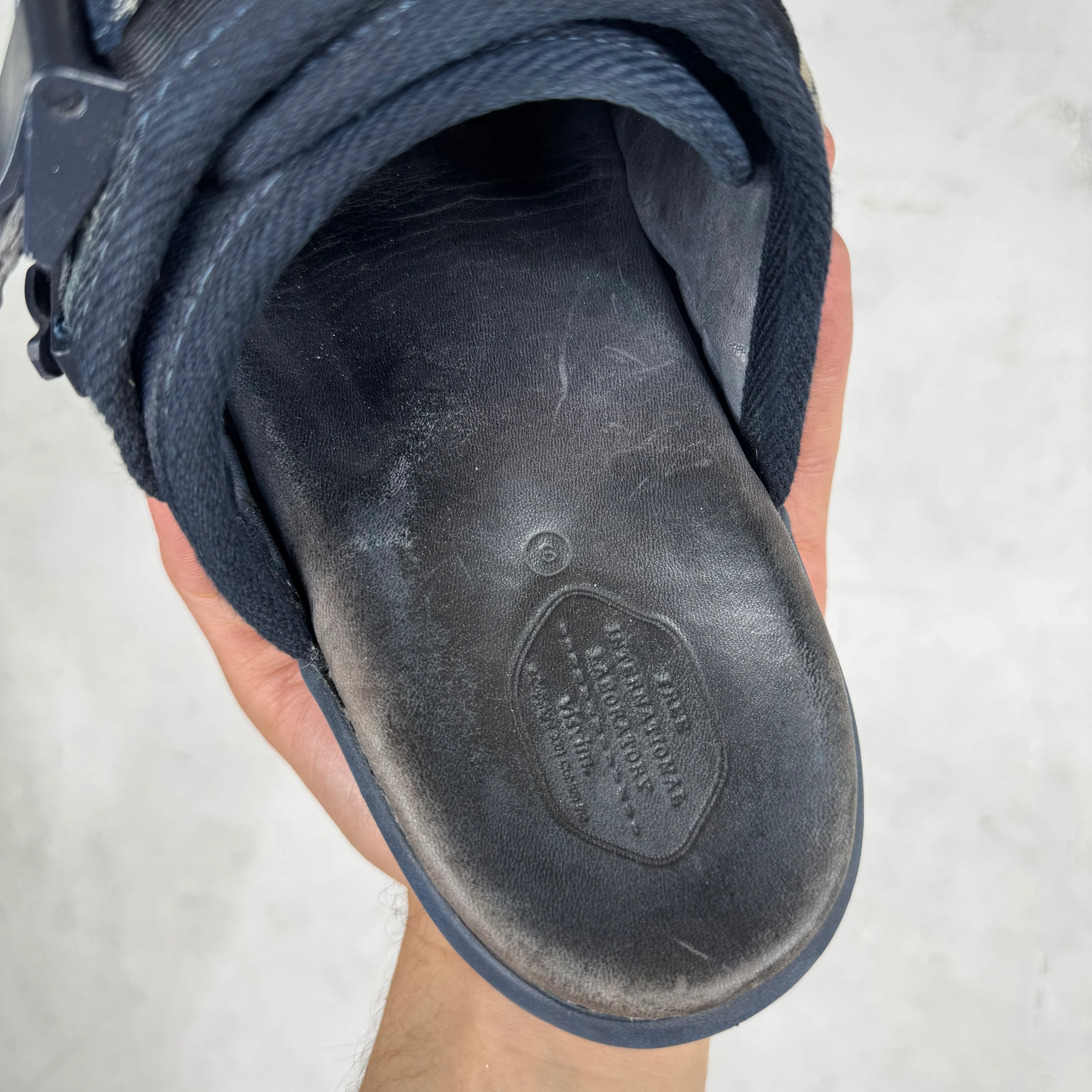 Visvim Navy Patterned Christos - Image 12