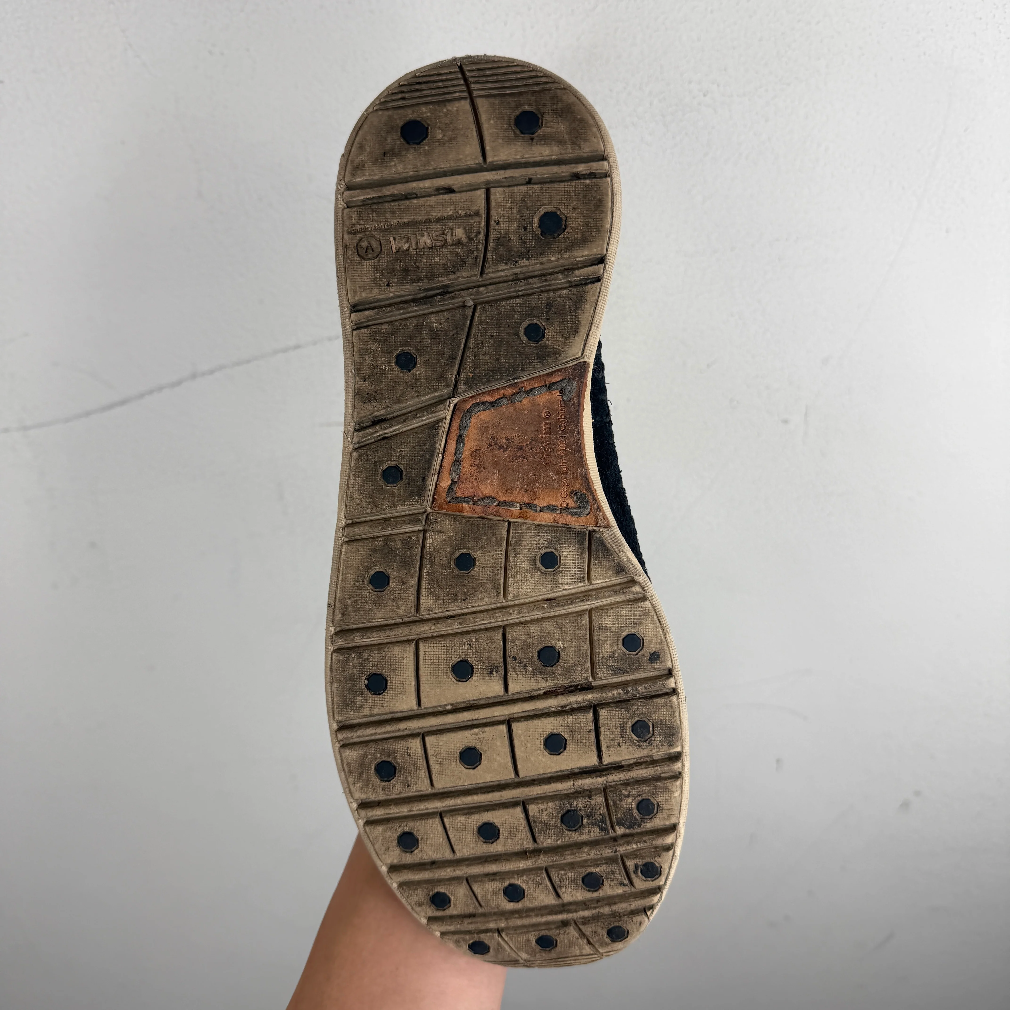 Visvim Navy Suede Maliseet Sneakers - Image 11