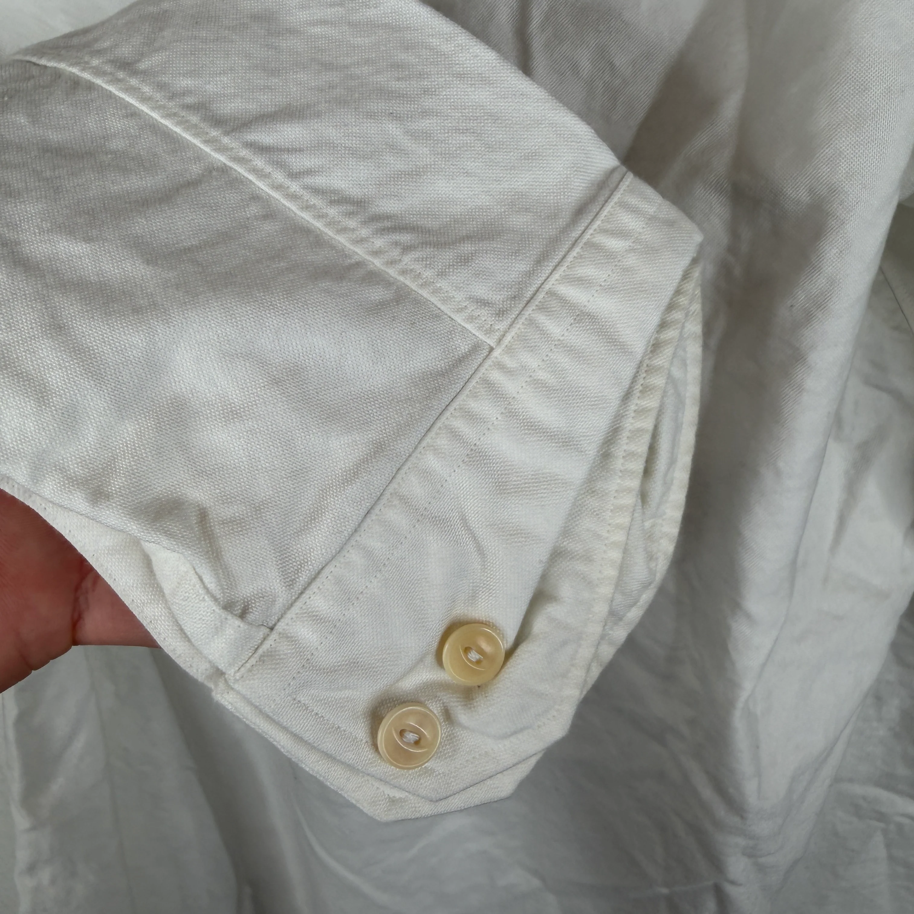 Visvim White Blanket Pocket Button Up Shirt - Image 13