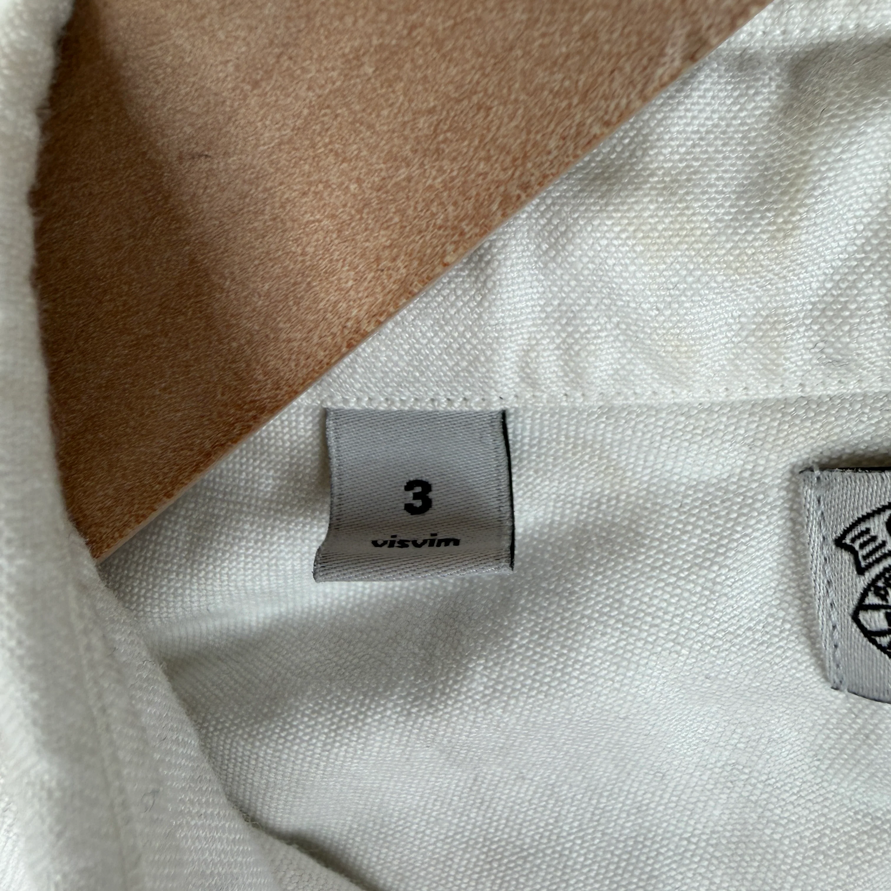 Visvim White Blanket Pocket Button Up Shirt - Image 4