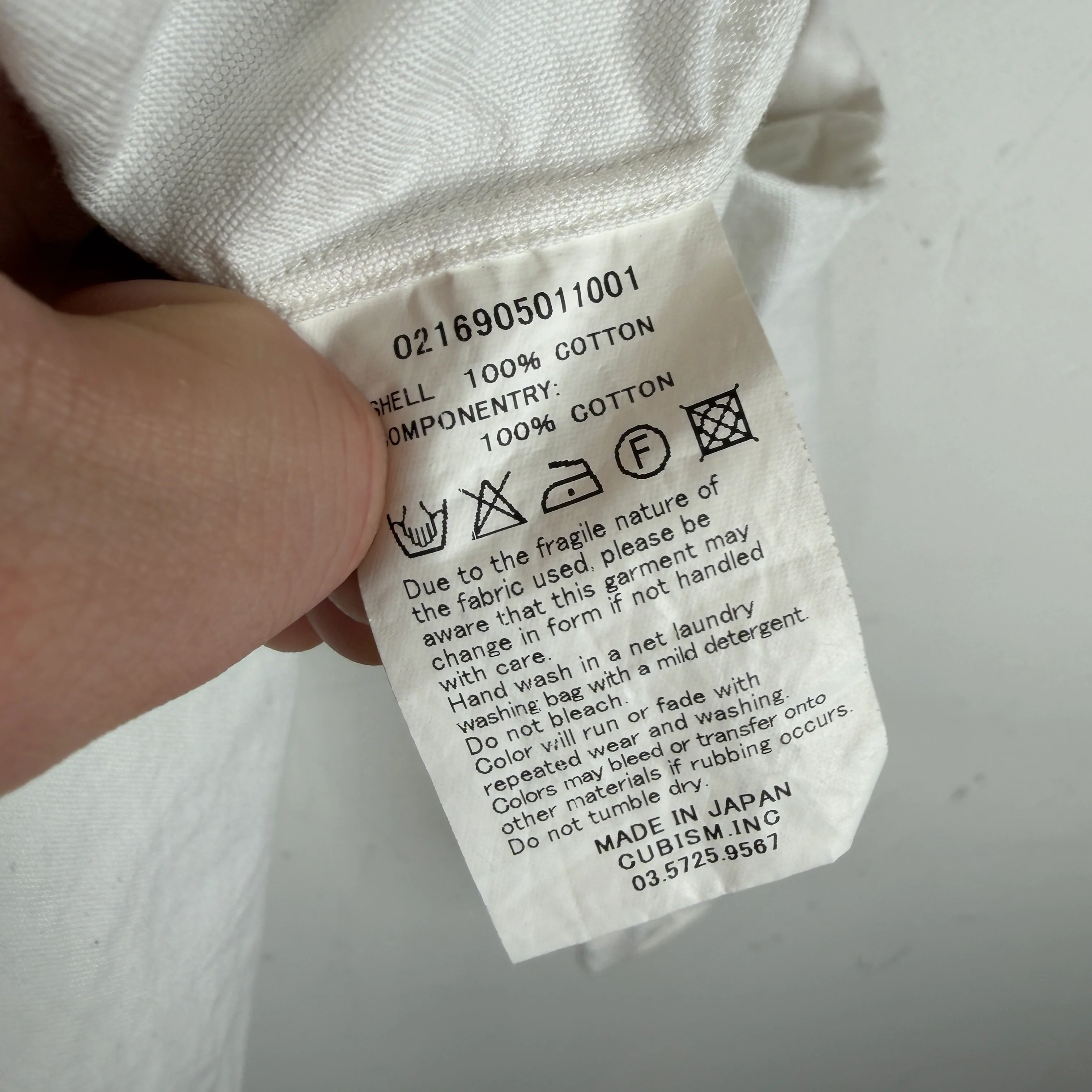 Visvim White Blanket Pocket Button Up Shirt - Image 5