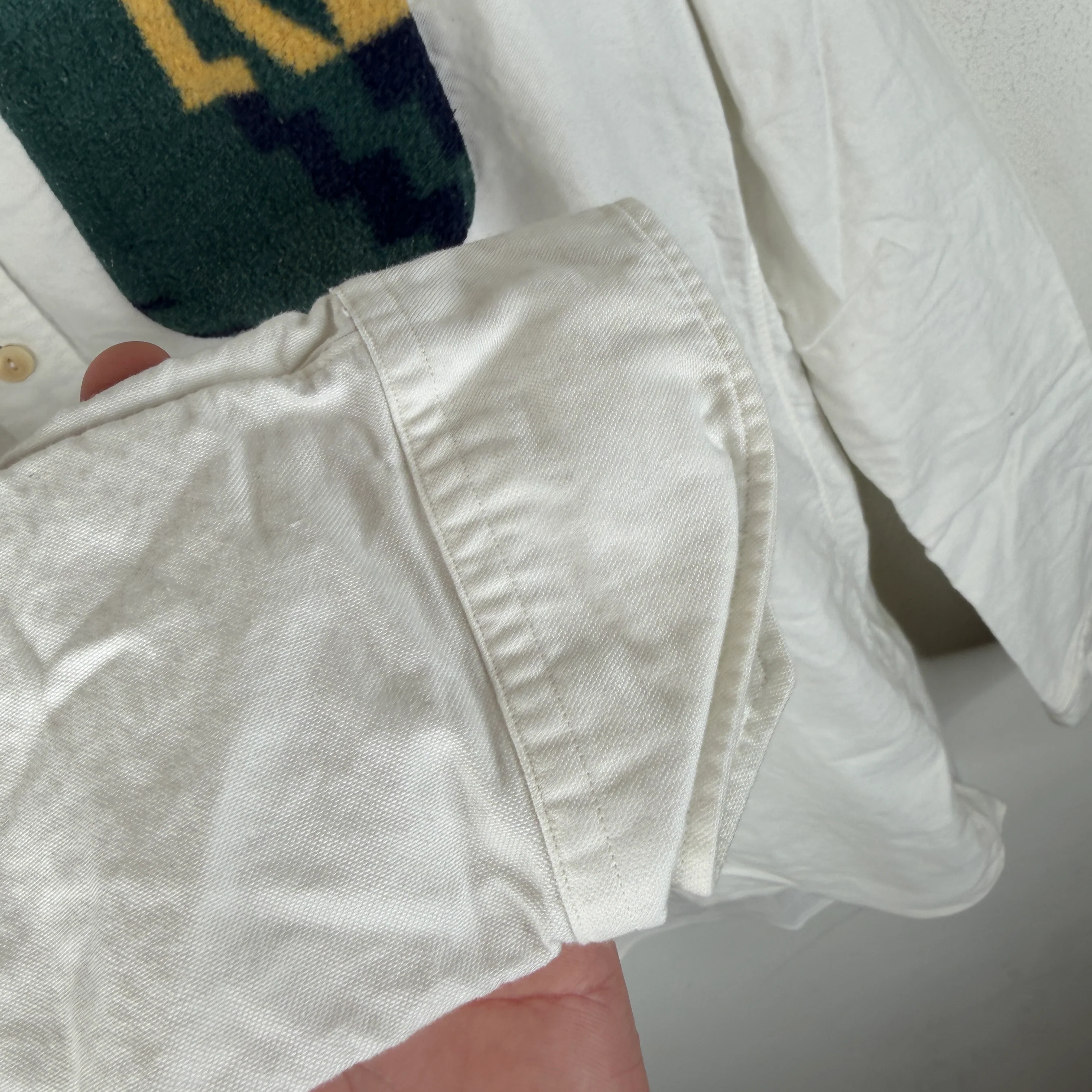 Visvim White Blanket Pocket Button Up Shirt - Image 9