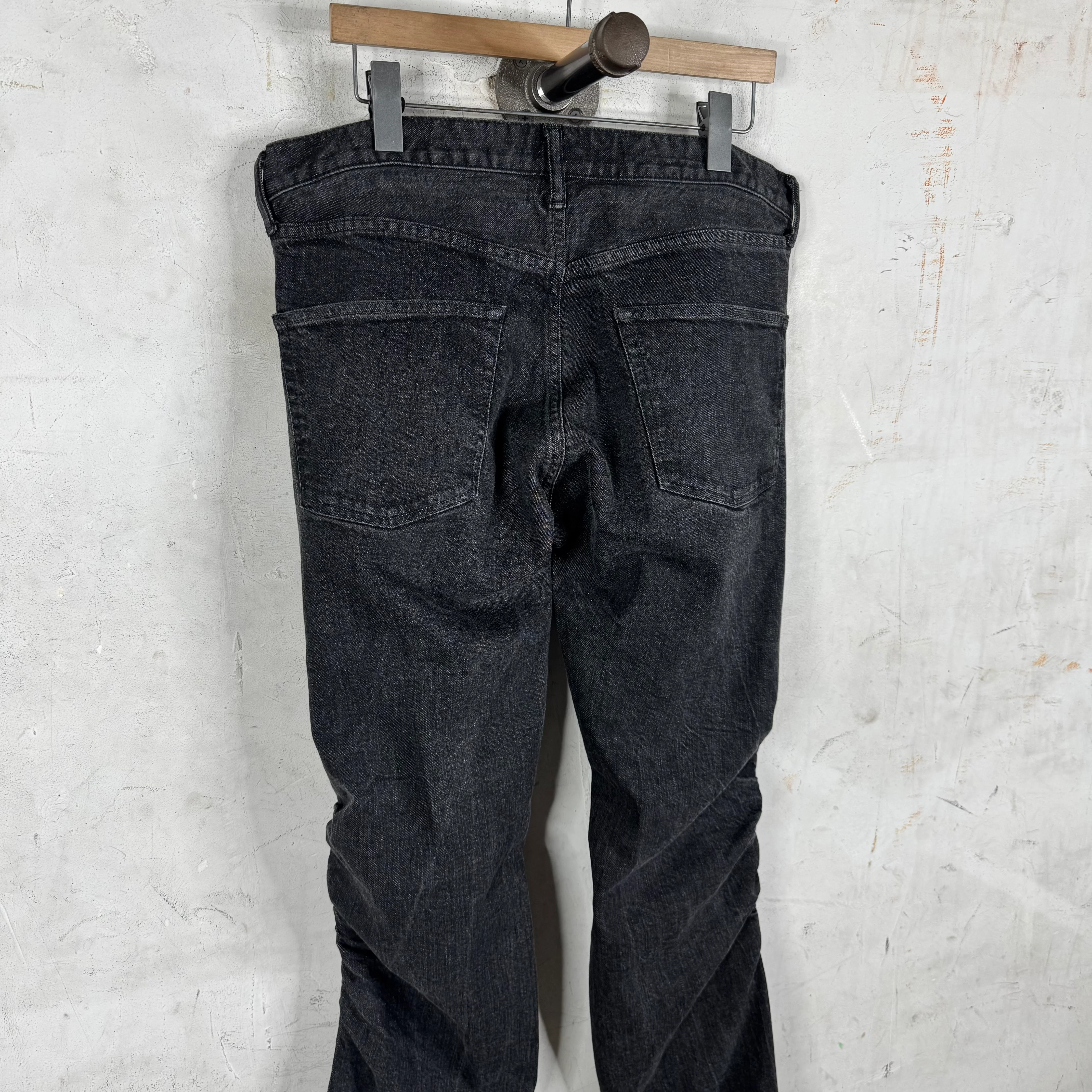 VLONE Black Stack Runway Jeans - Image 10