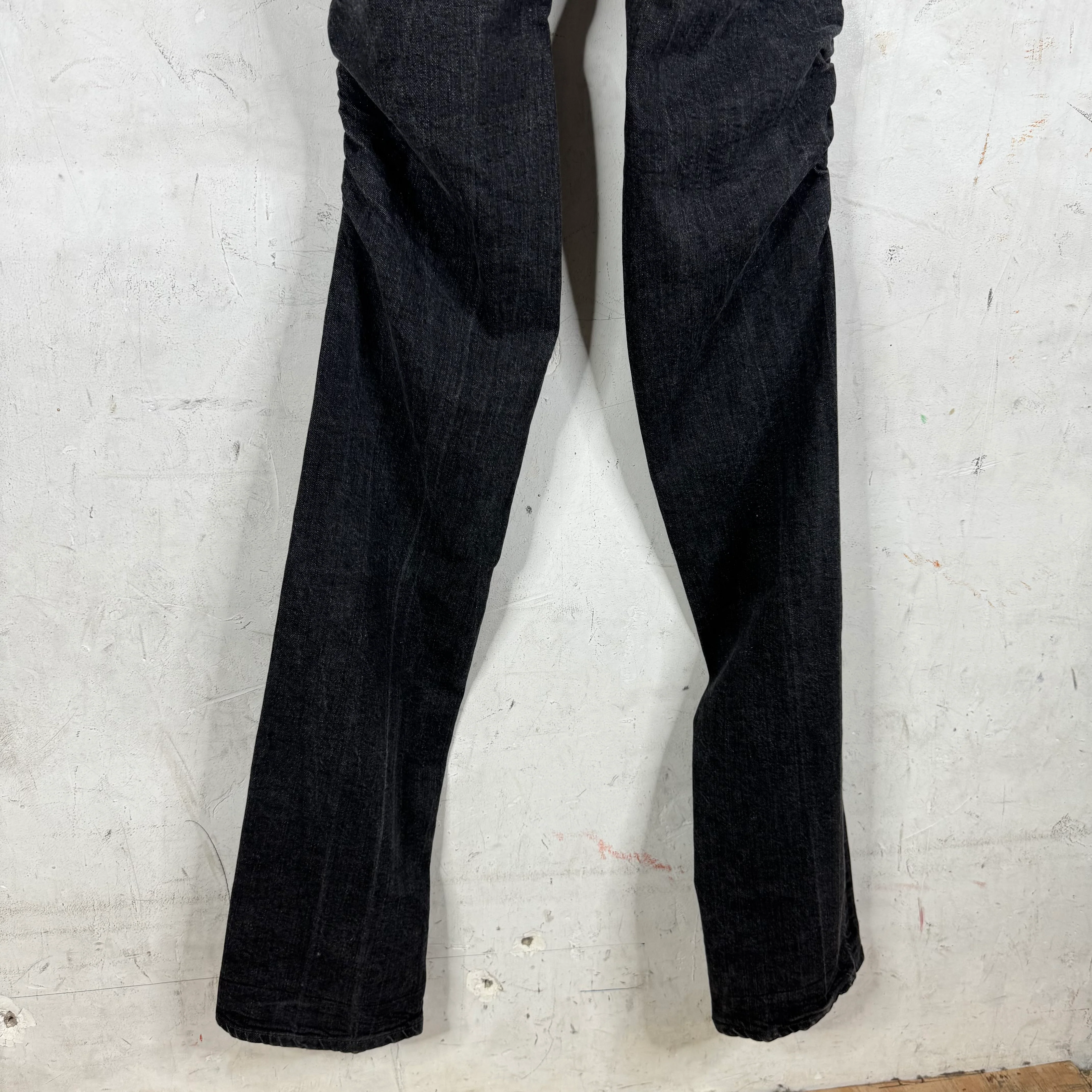 VLONE Black Stack Runway Jeans - Image 11