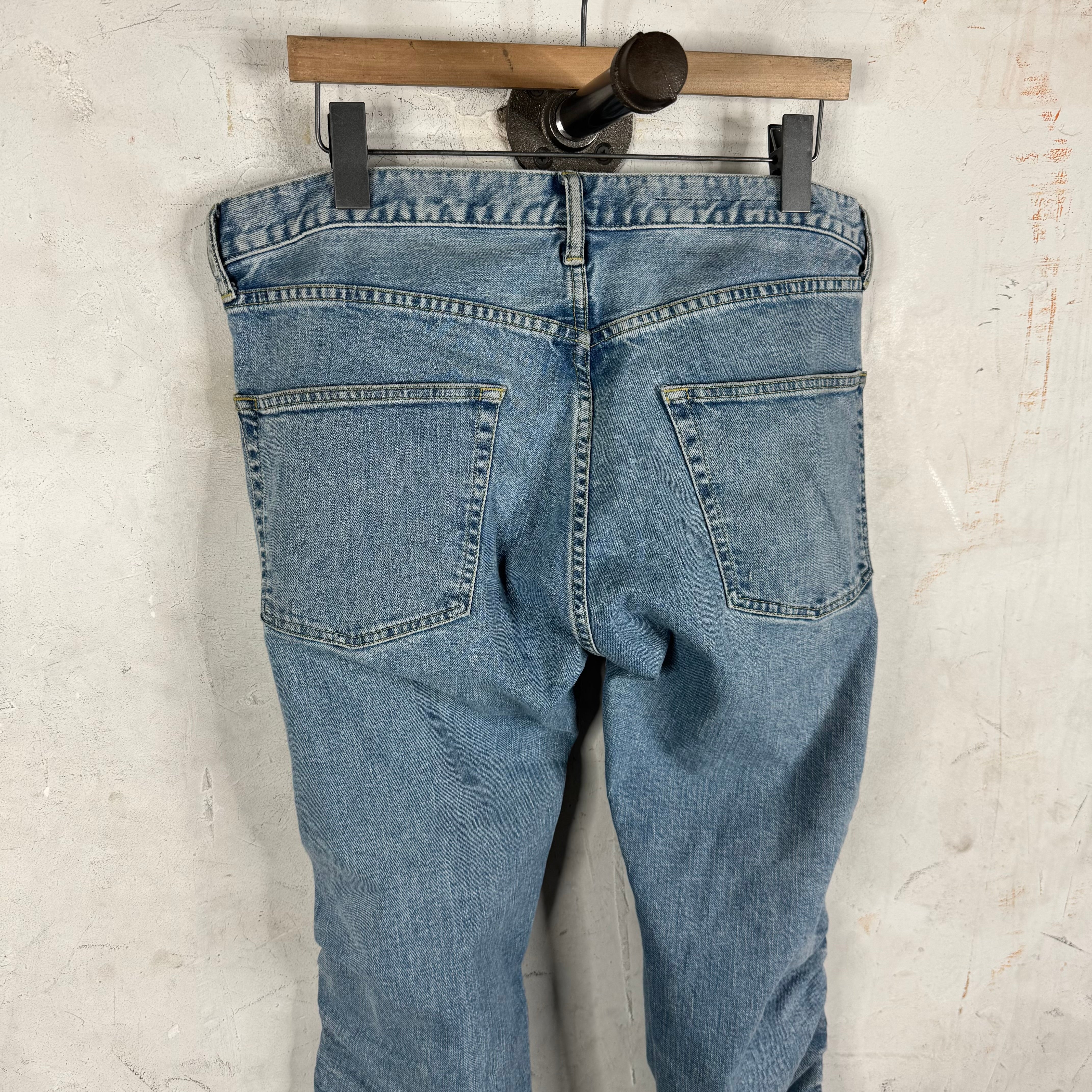 VLONE Blue Stack Runway Jeans - Image 11