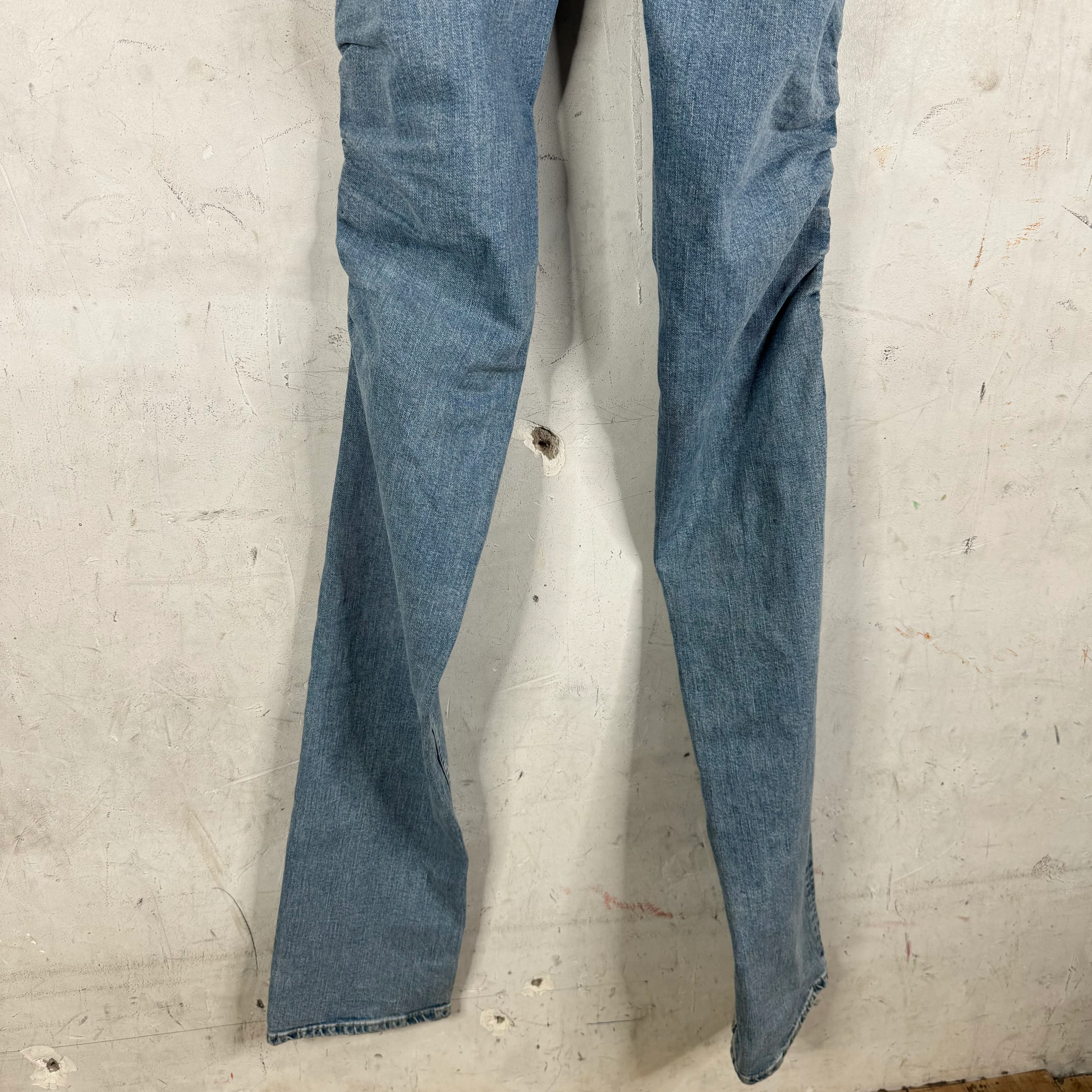 VLONE Blue Stack Runway Jeans - Image 12