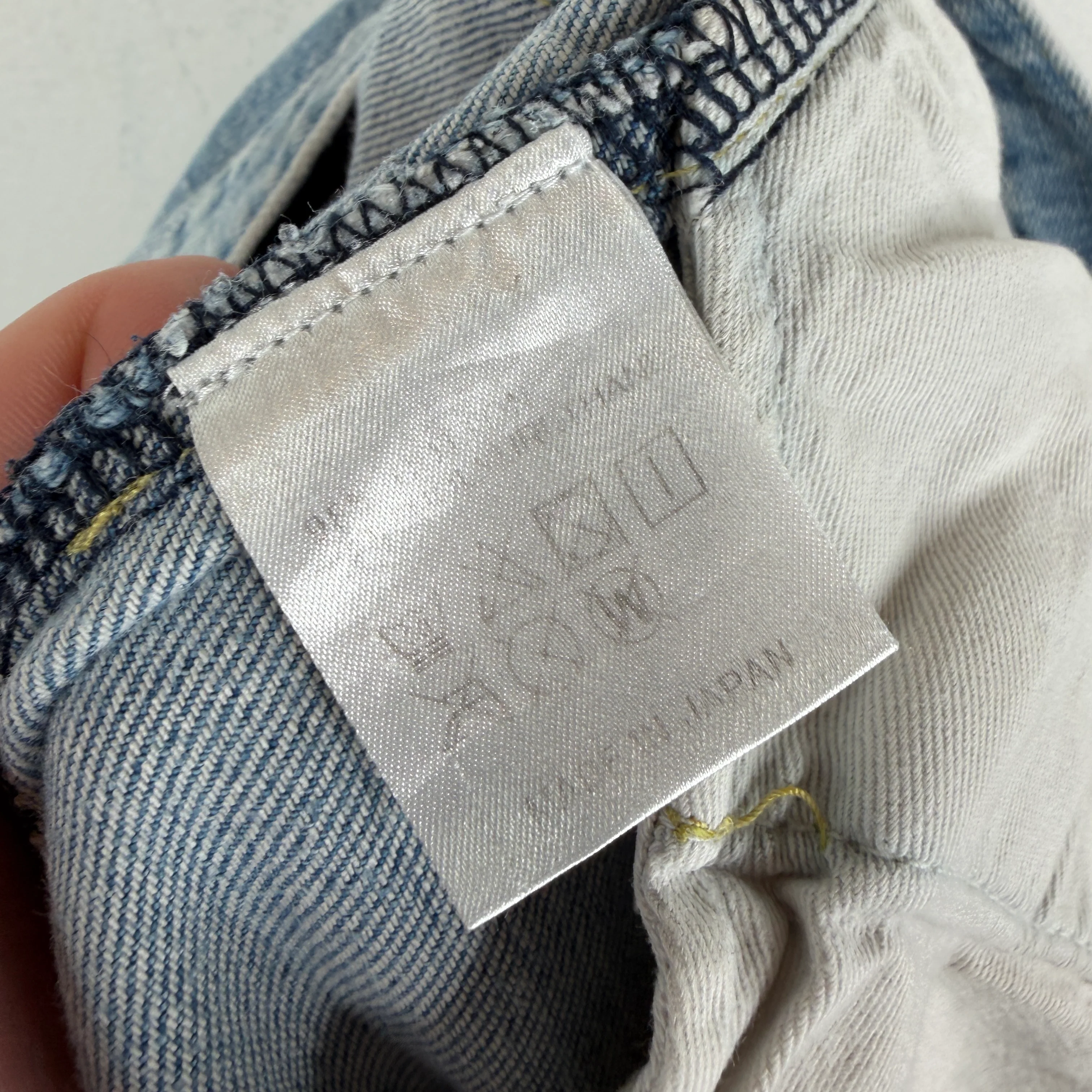 VLONE Blue Zipper Denim Jeans - Image 5
