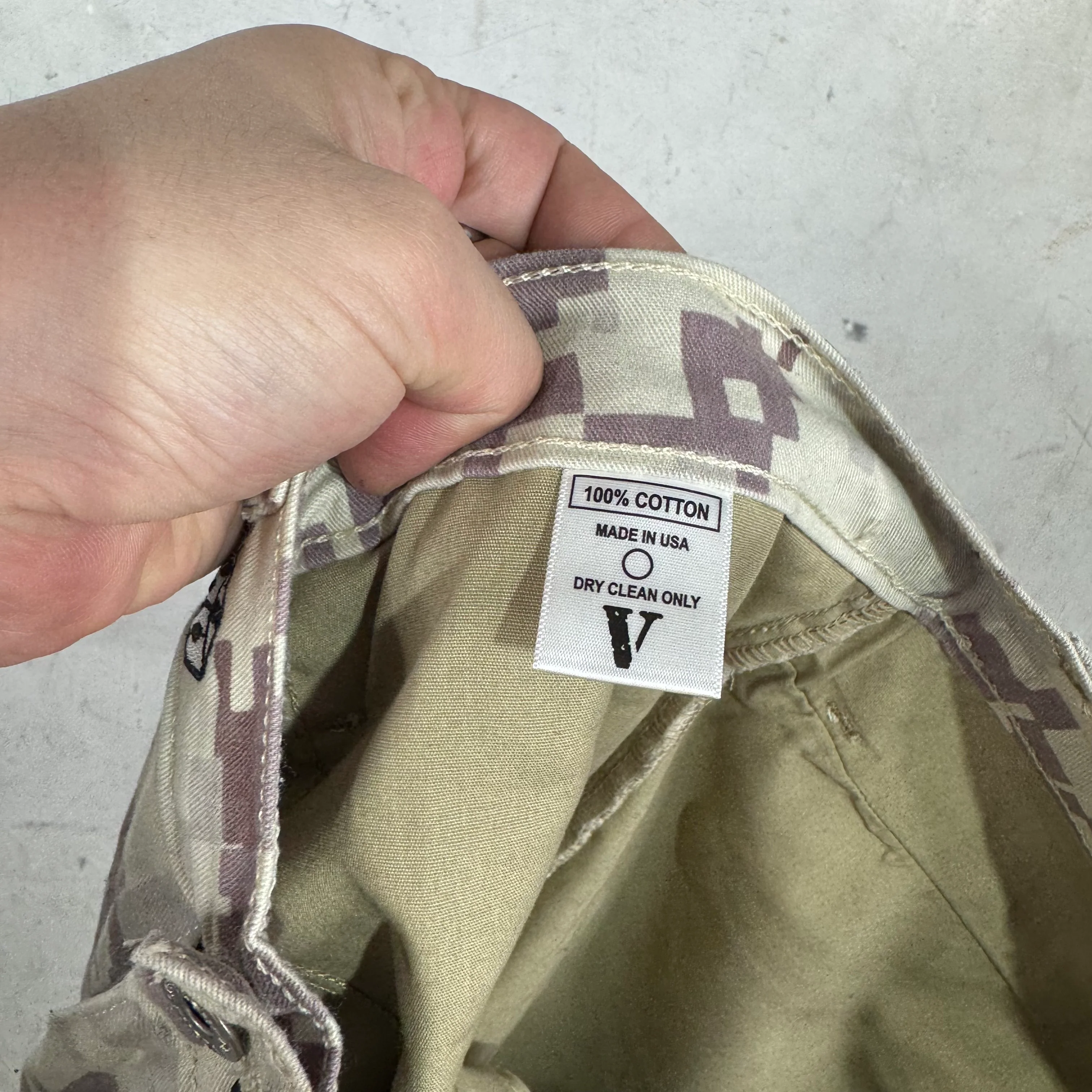 Vlone Desert Camo Dice Pants - Image 5