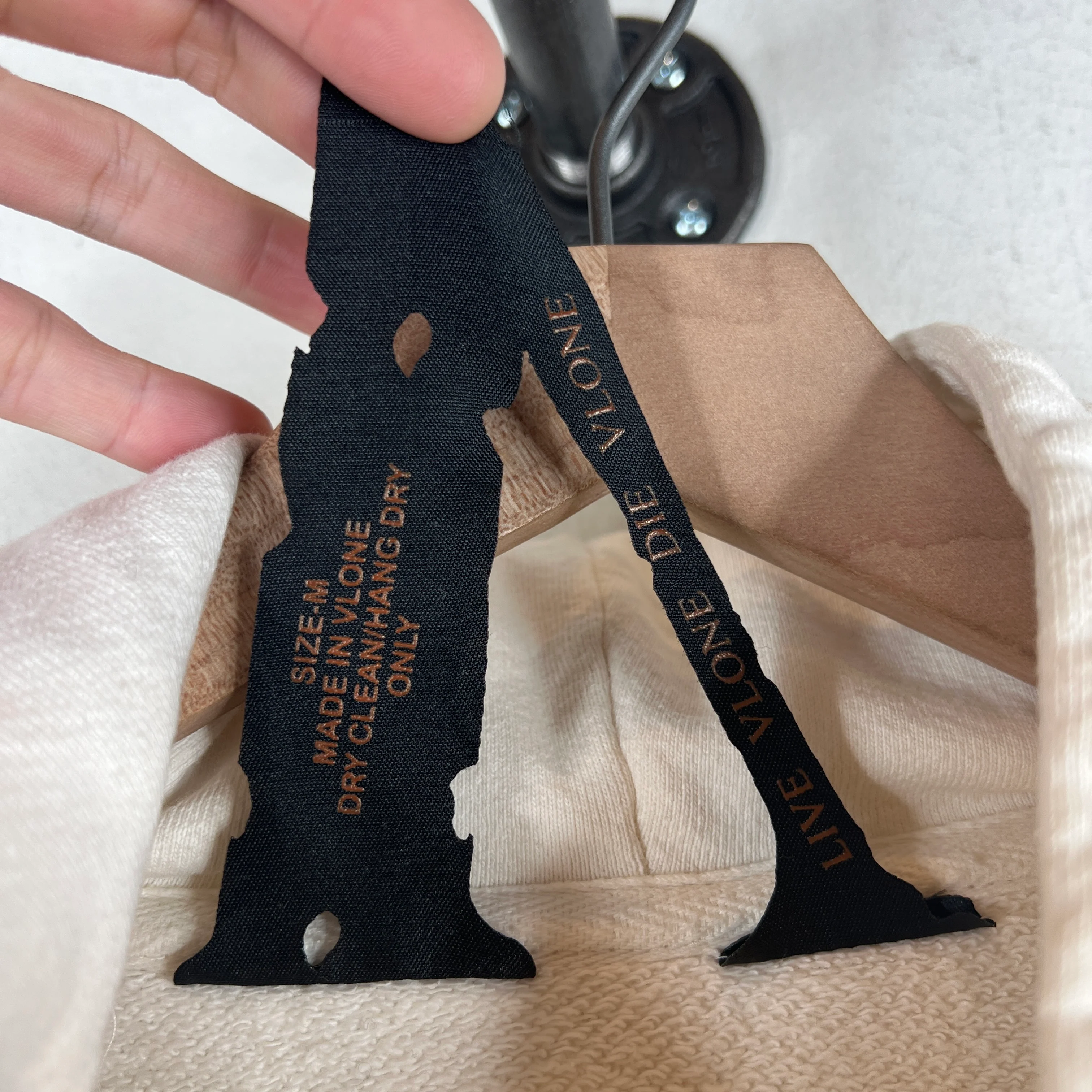 VLONE Love Distressed Hoodie - Image 3