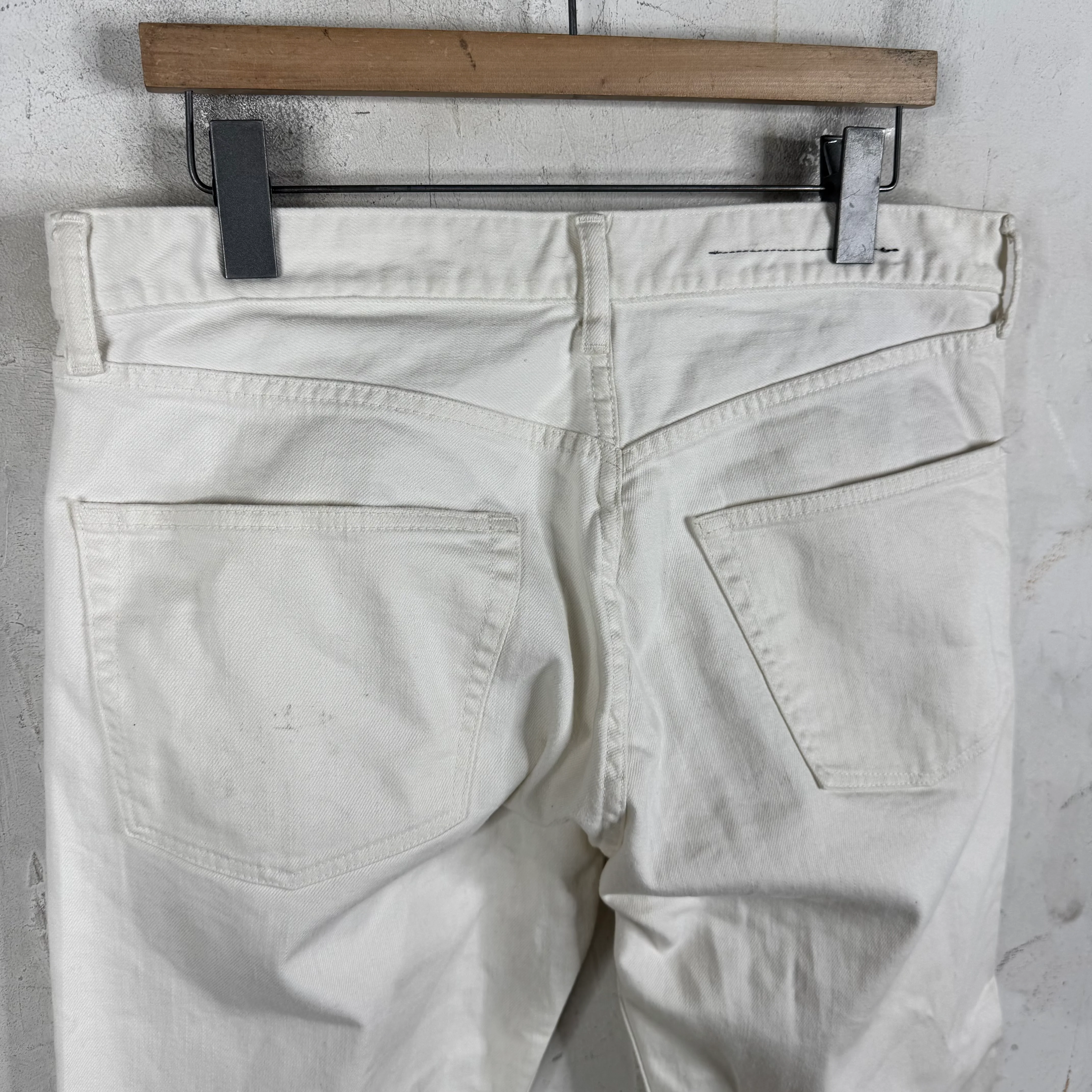 VLONE White Runway Zip Flared Jeans - Image 10