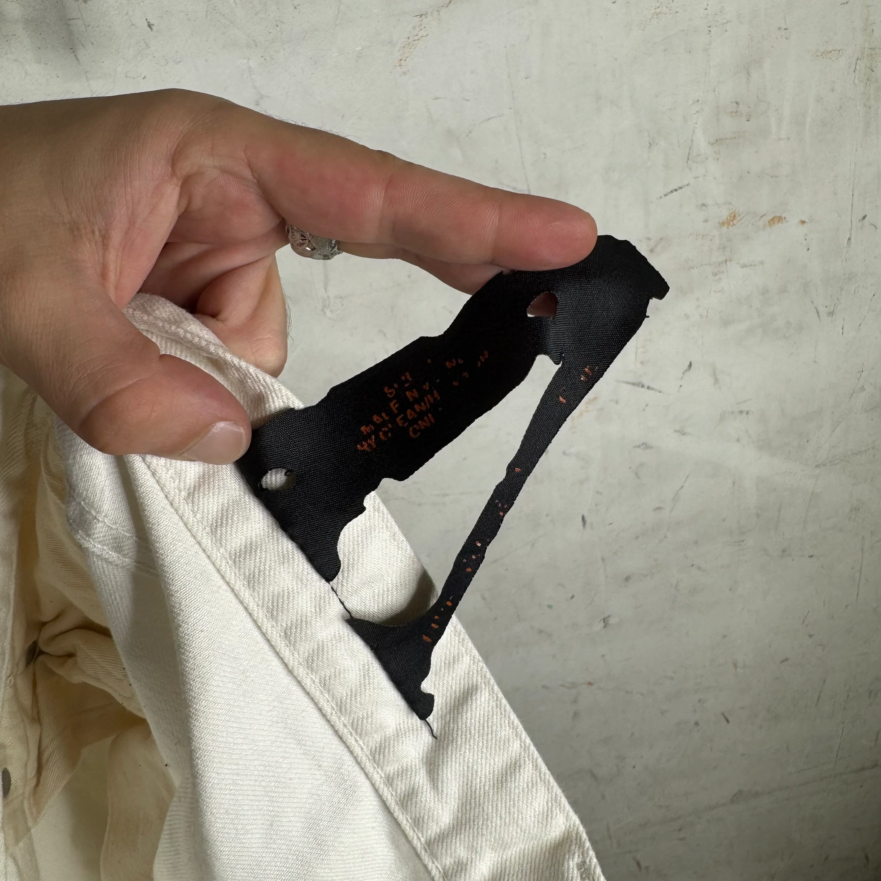 VLONE White Runway Zip Flared Jeans - Image 4
