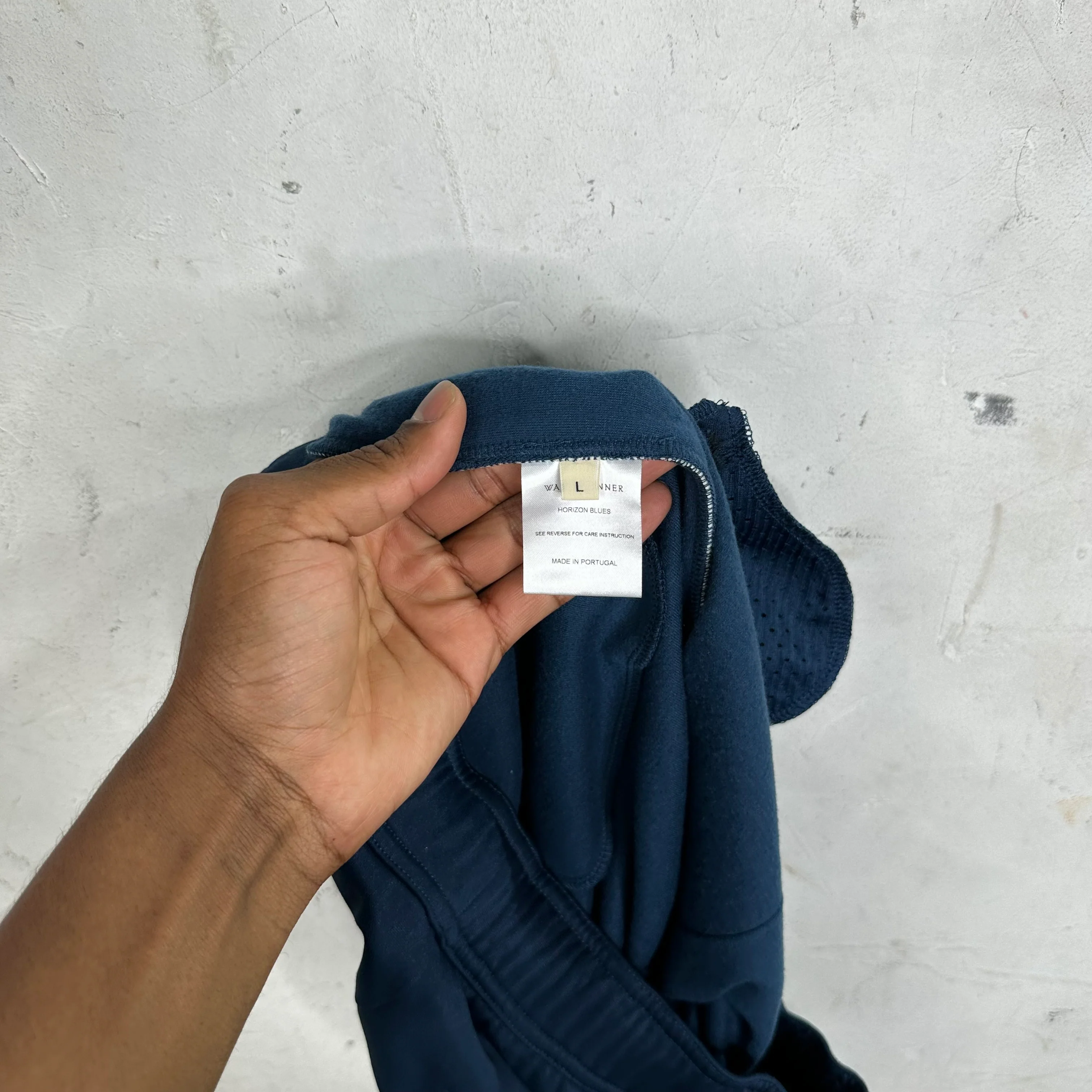 Wales Bonner Navy Track Pants - Image 3