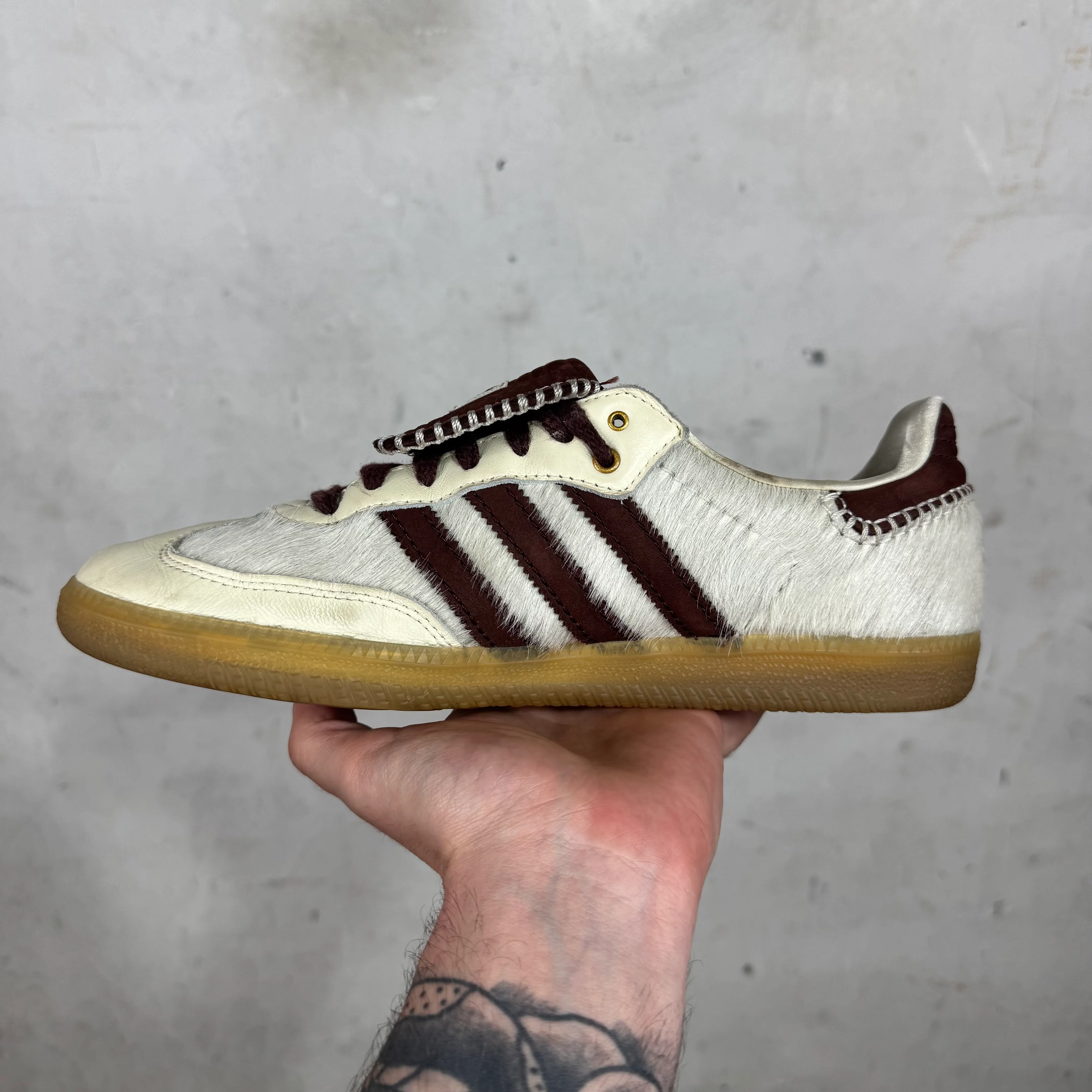 Wales Bonner x Adidas Ponyhair Sambas - Image 4