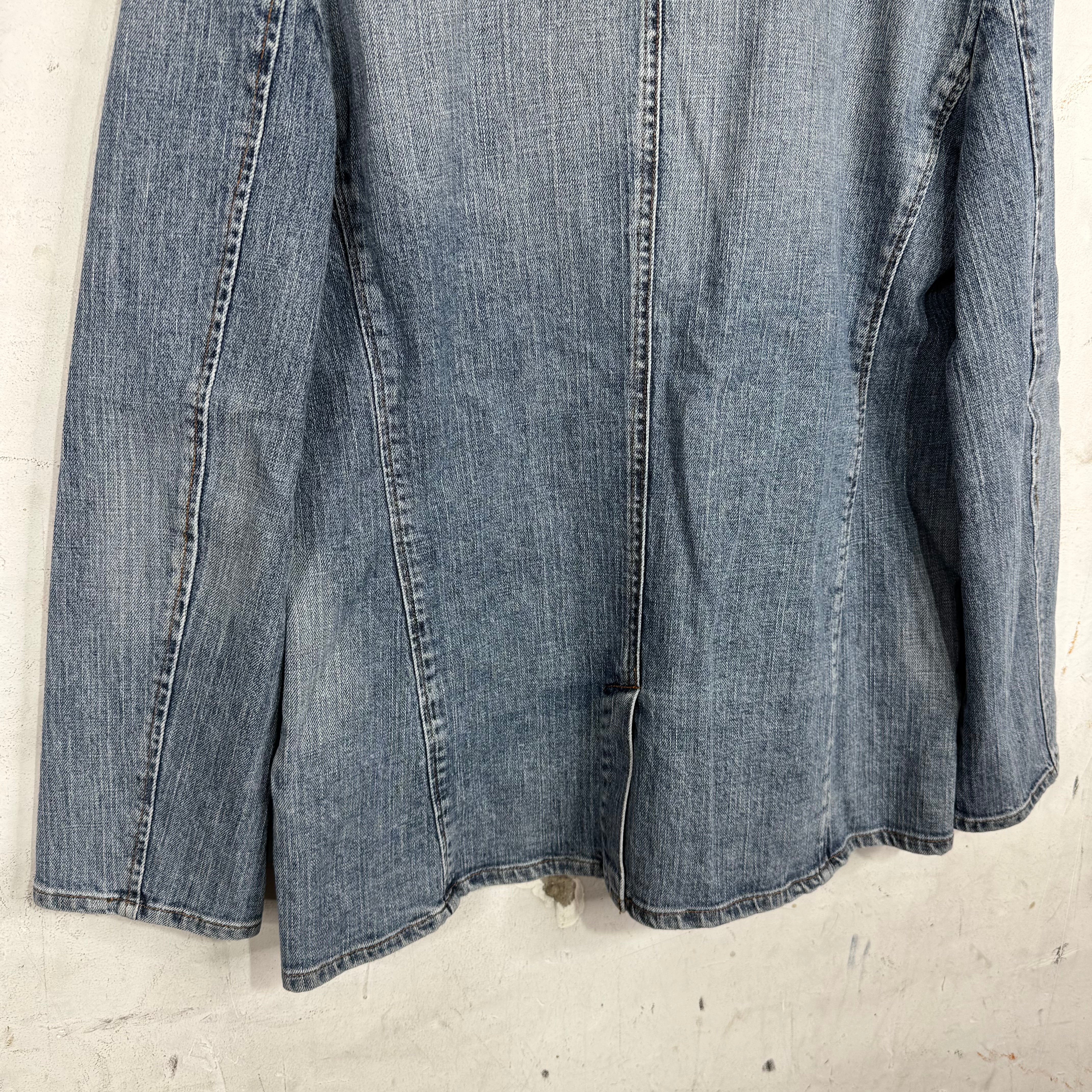 Walter Van Beirendonck Denim Blazer - Image 7