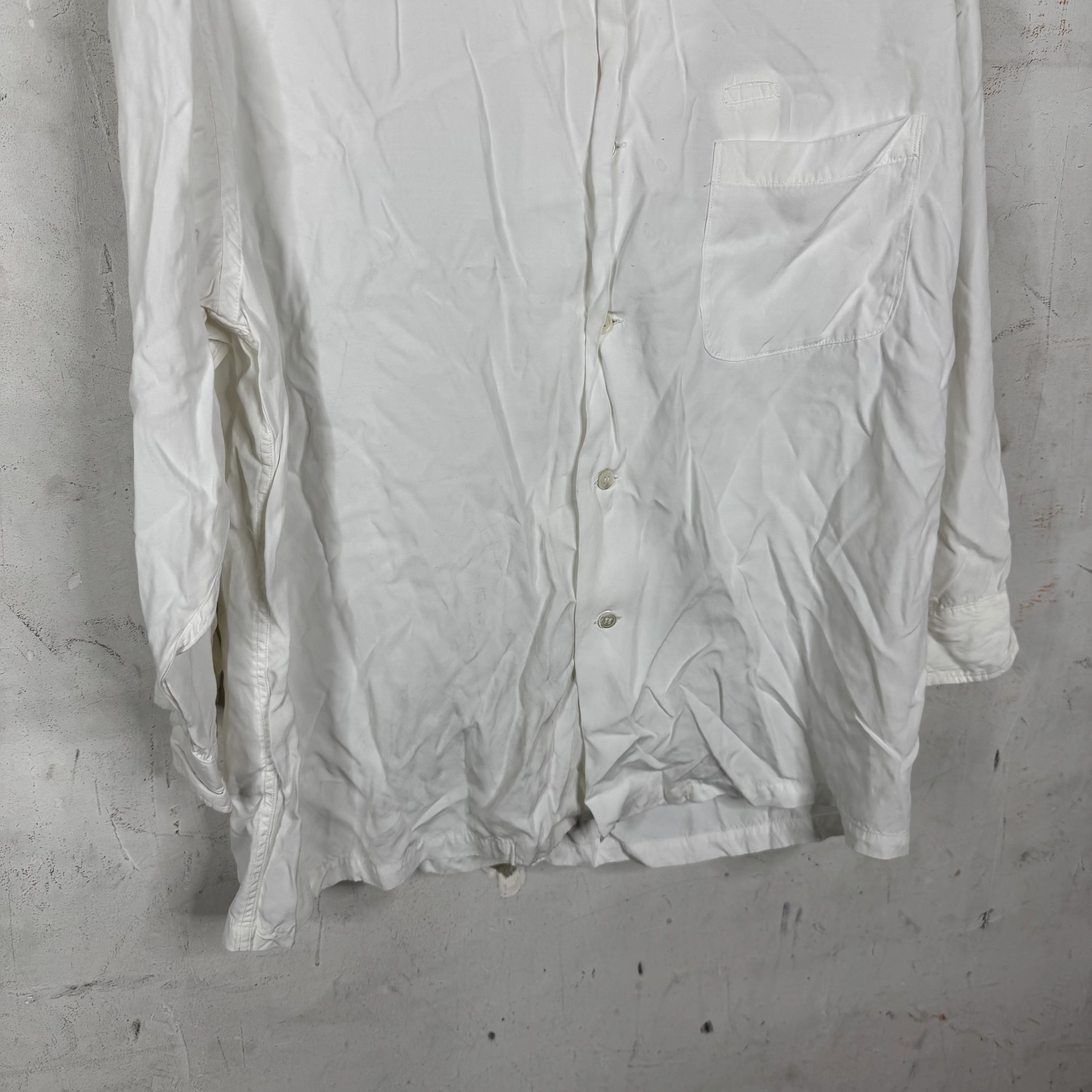 Y’s For Men White Button-Up Shirt - Image 7