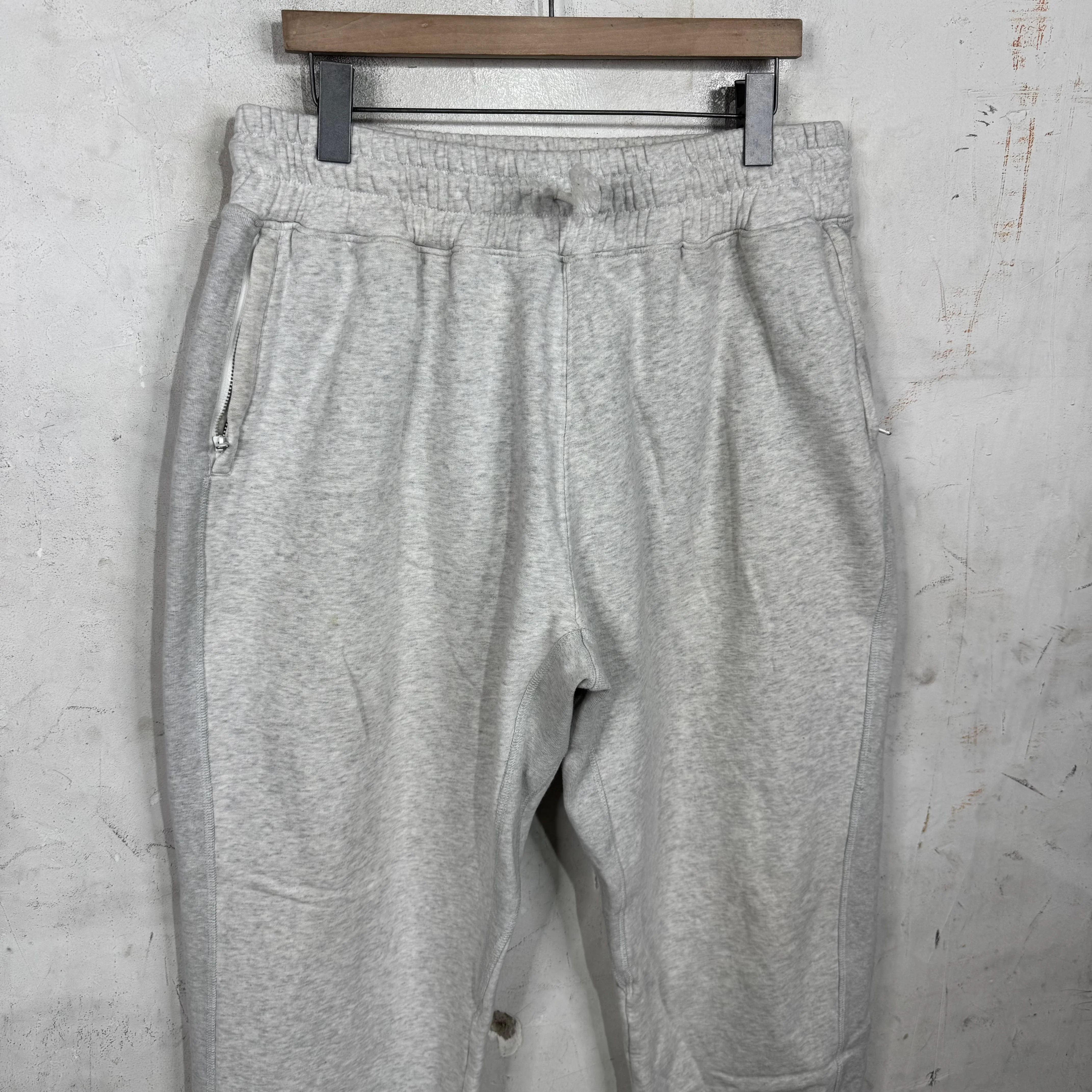 Yeezy Season 4 Heather Grey Cuffed Sweatpants - Image 6