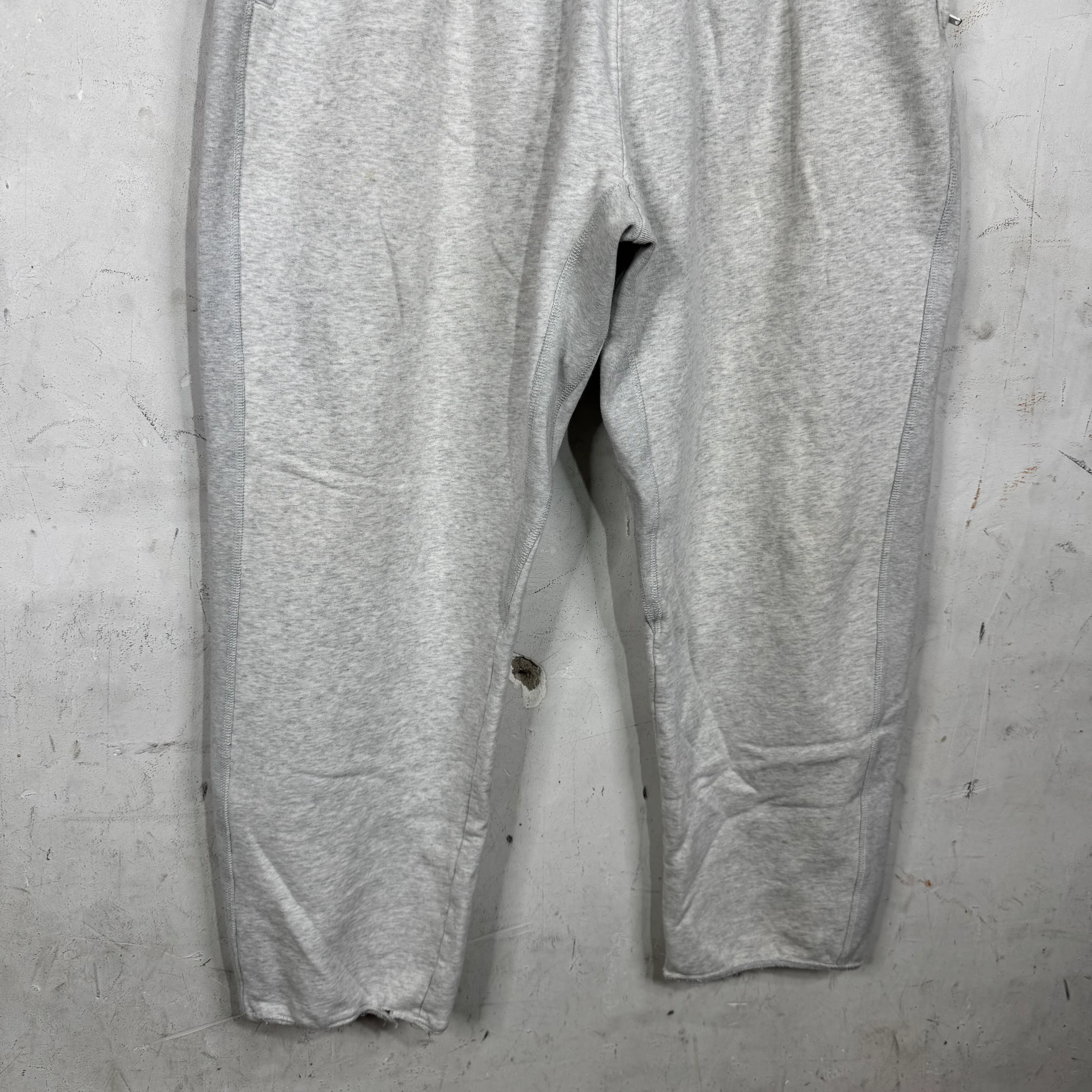 Yeezy Season 4 Heather Grey Cuffed Sweatpants - Image 7