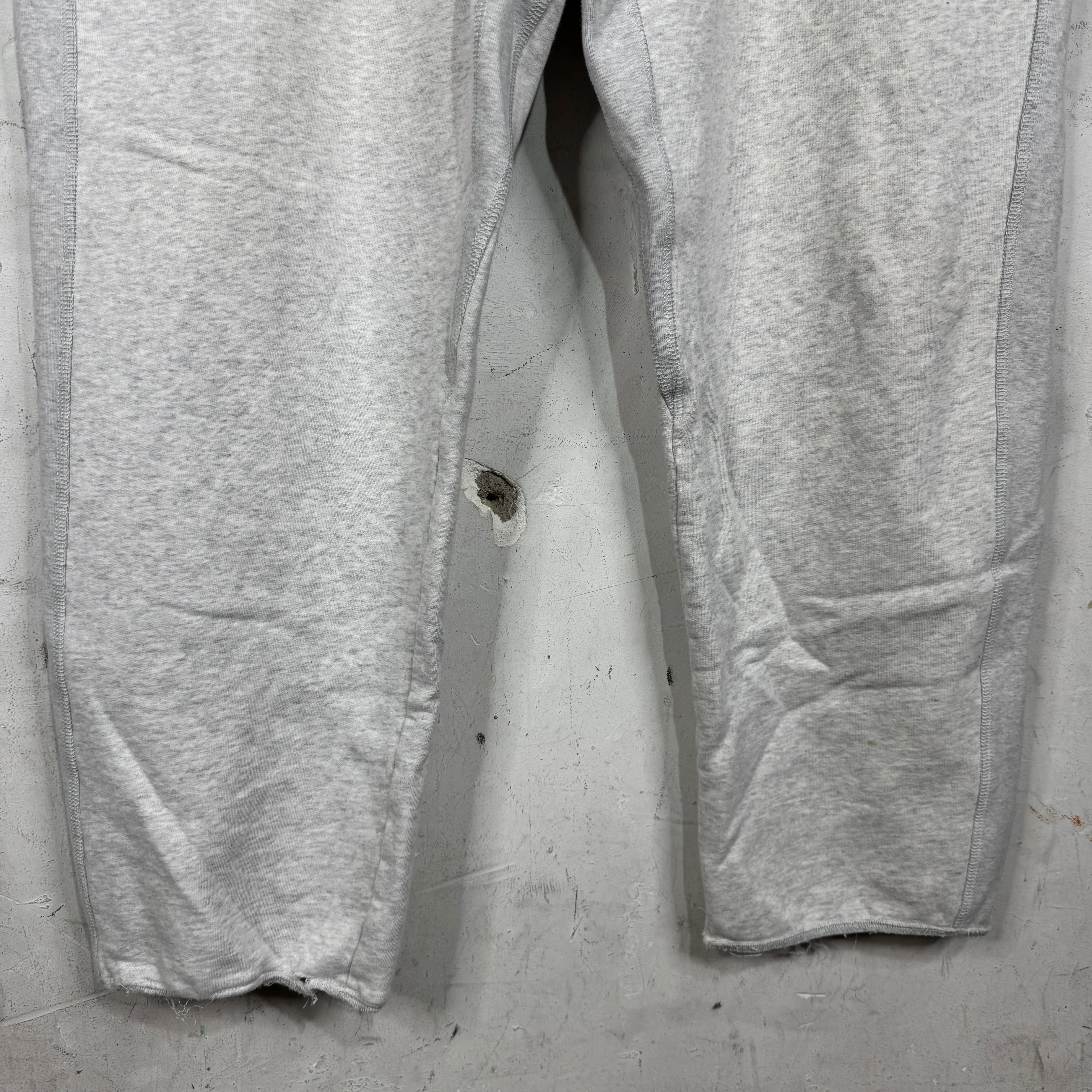 Yeezy Season 4 Heather Grey Cuffed Sweatpants - Image 8
