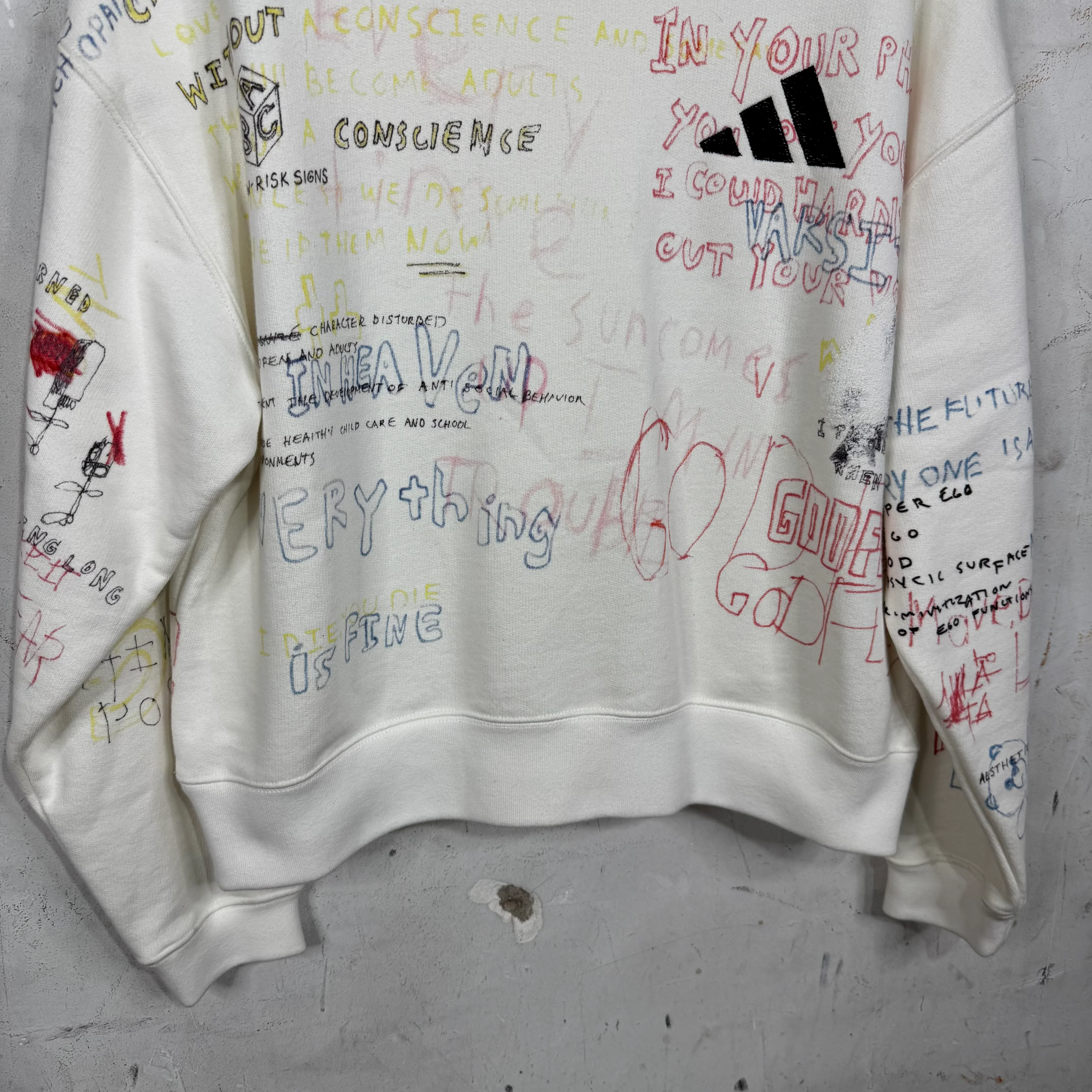 Yeezy Season 5 Sketched Crewneck - Image 5