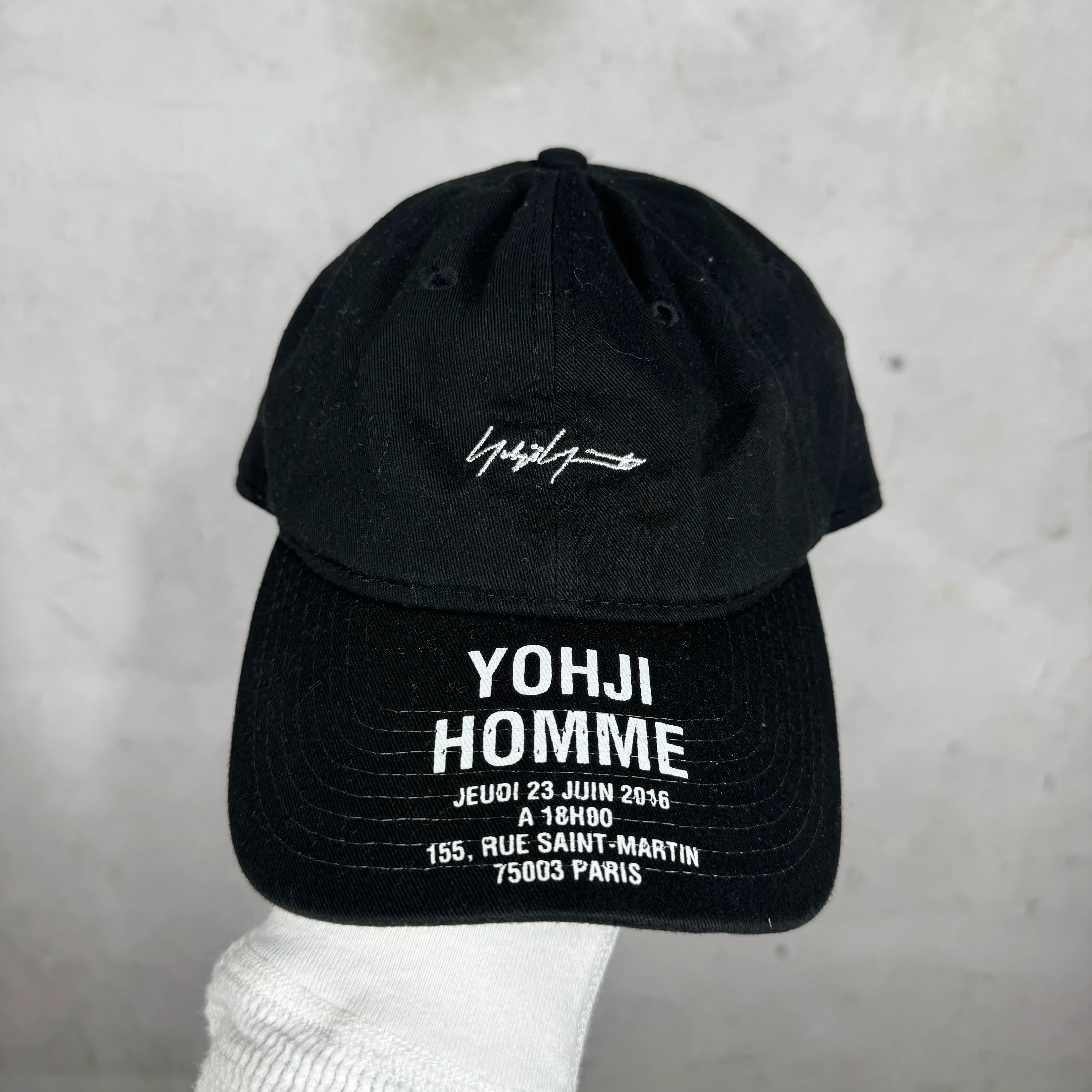 Yohji Yamamoto Homme Dad Cap - Image 2