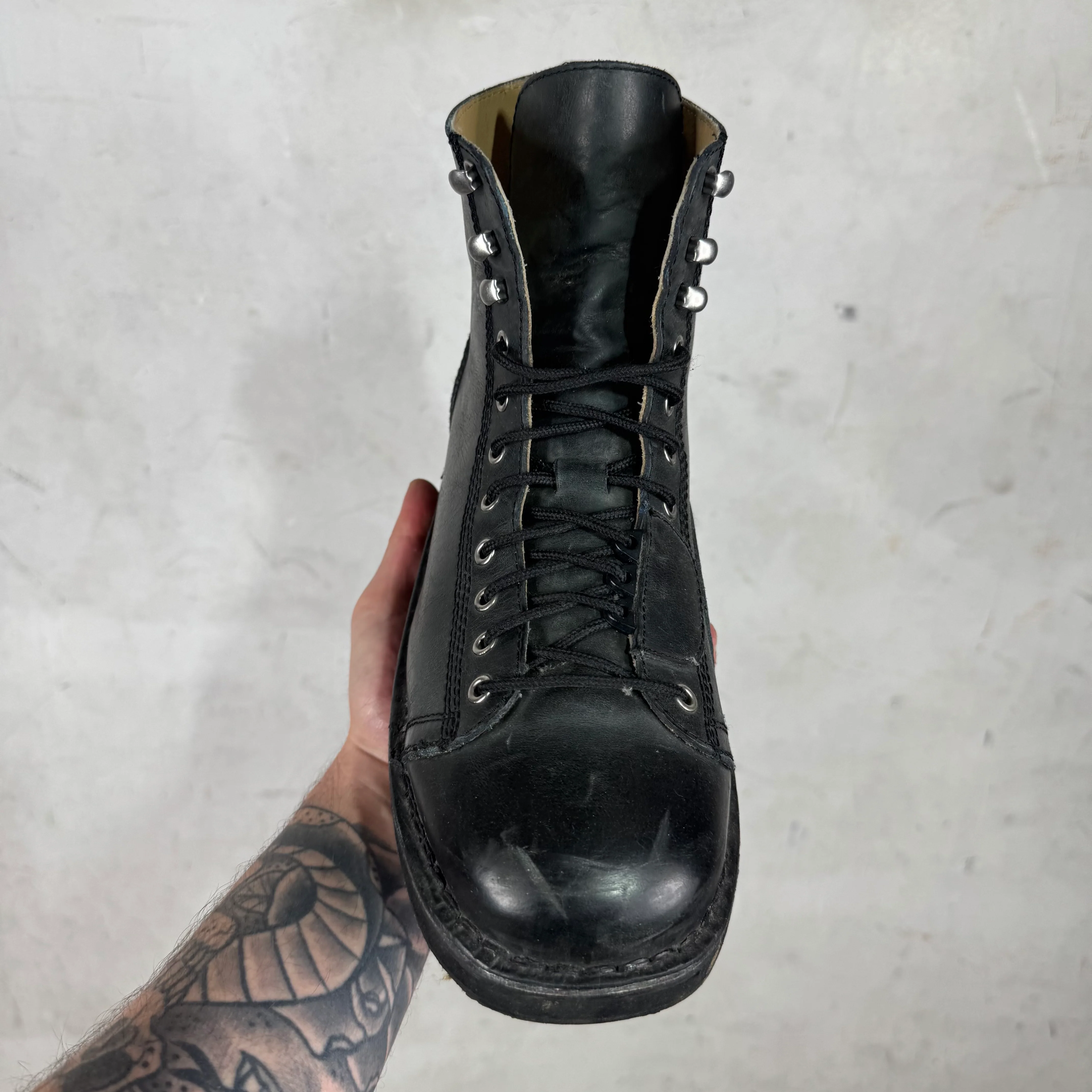 Yohji Yamamoto Regulation Lace Up Boots - Image 3