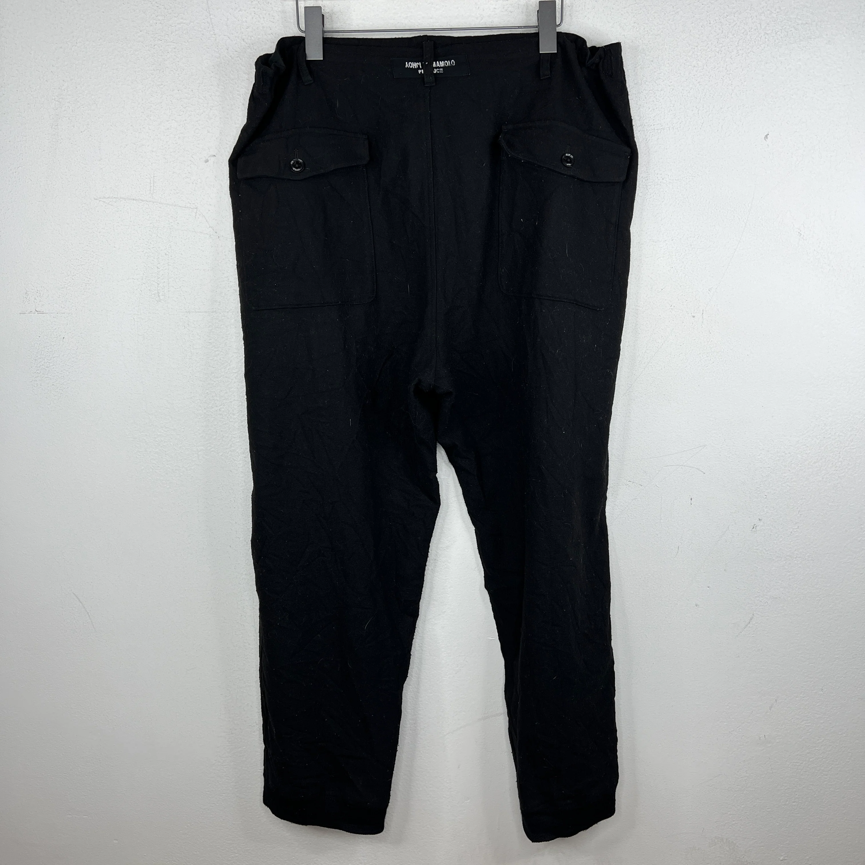 Yohji Yamamoto Wool Jogger Trousers - Image 2