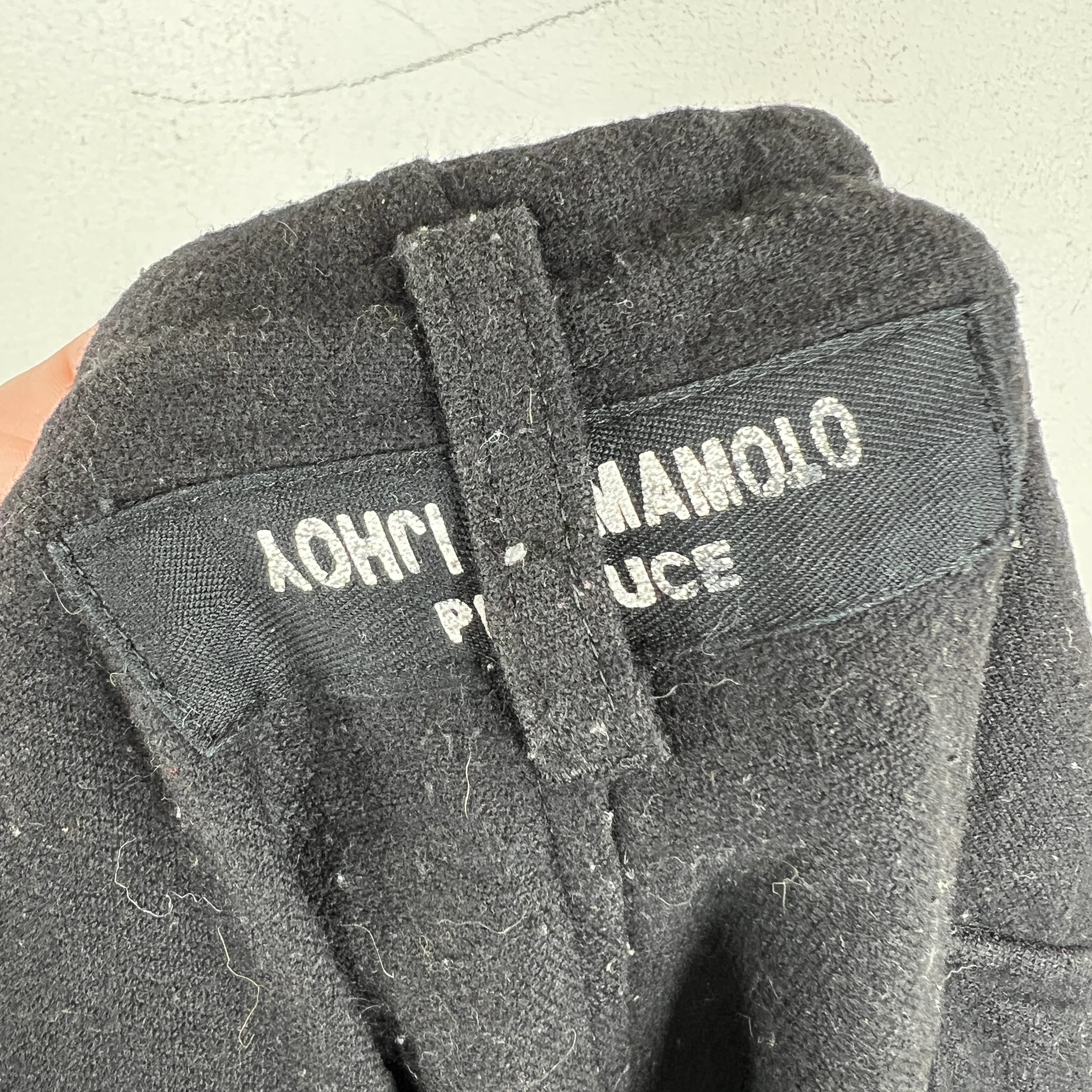 Yohji Yamamoto Wool Jogger Trousers - Image 4