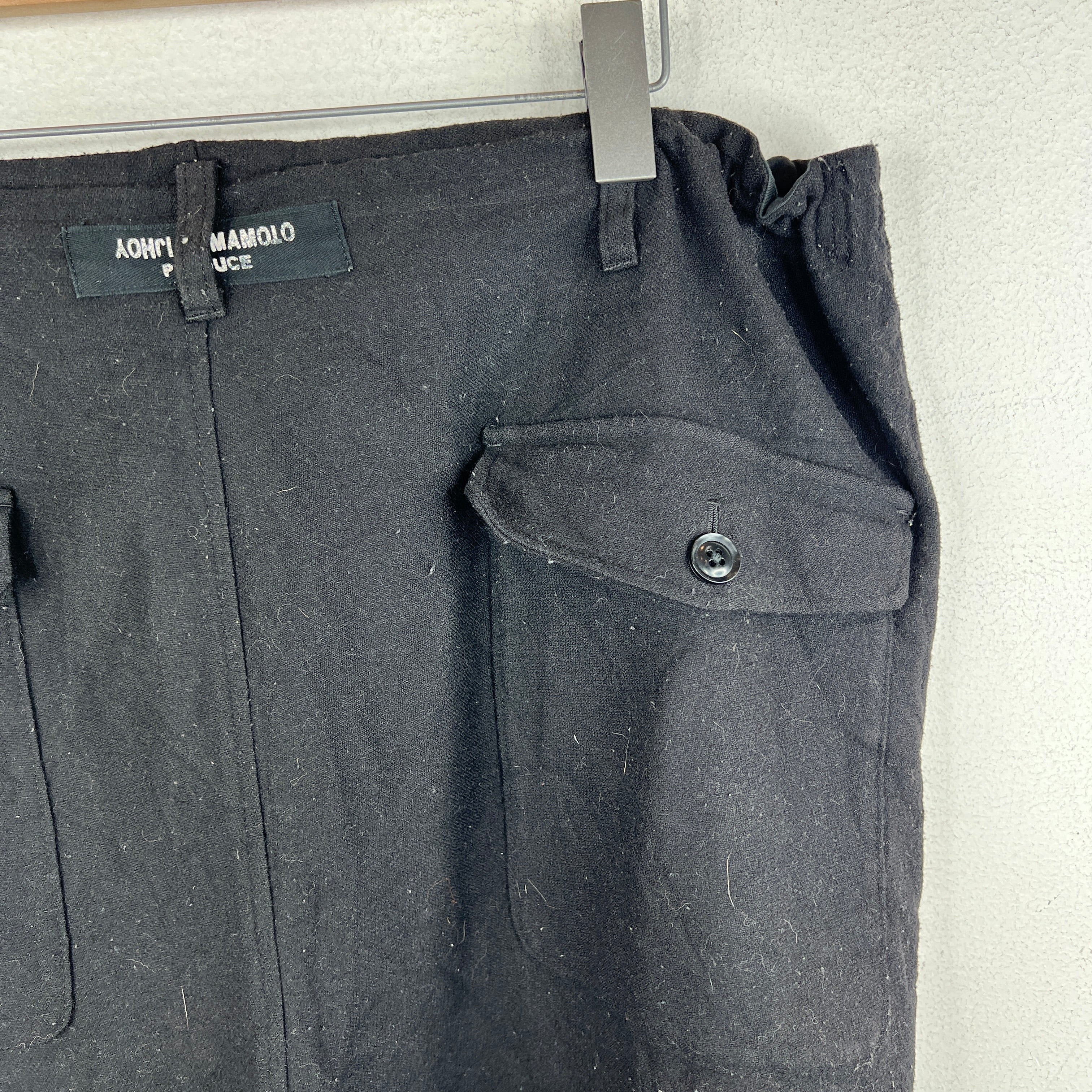 Yohji Yamamoto Wool Jogger Trousers - Image 7