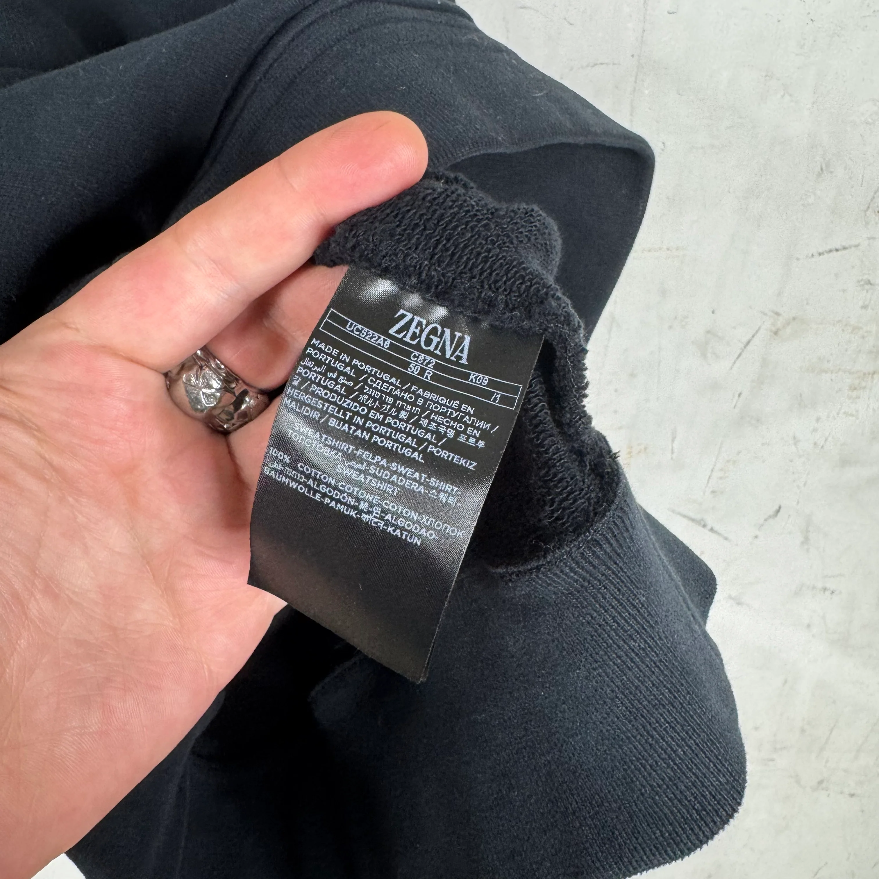 Zegna Logo Crewneck - Image 4